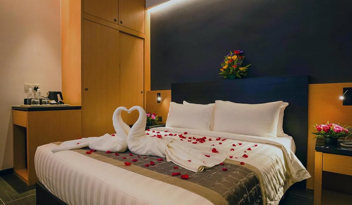 Photo of the whole room, Bed in TSR Seafront Hotel