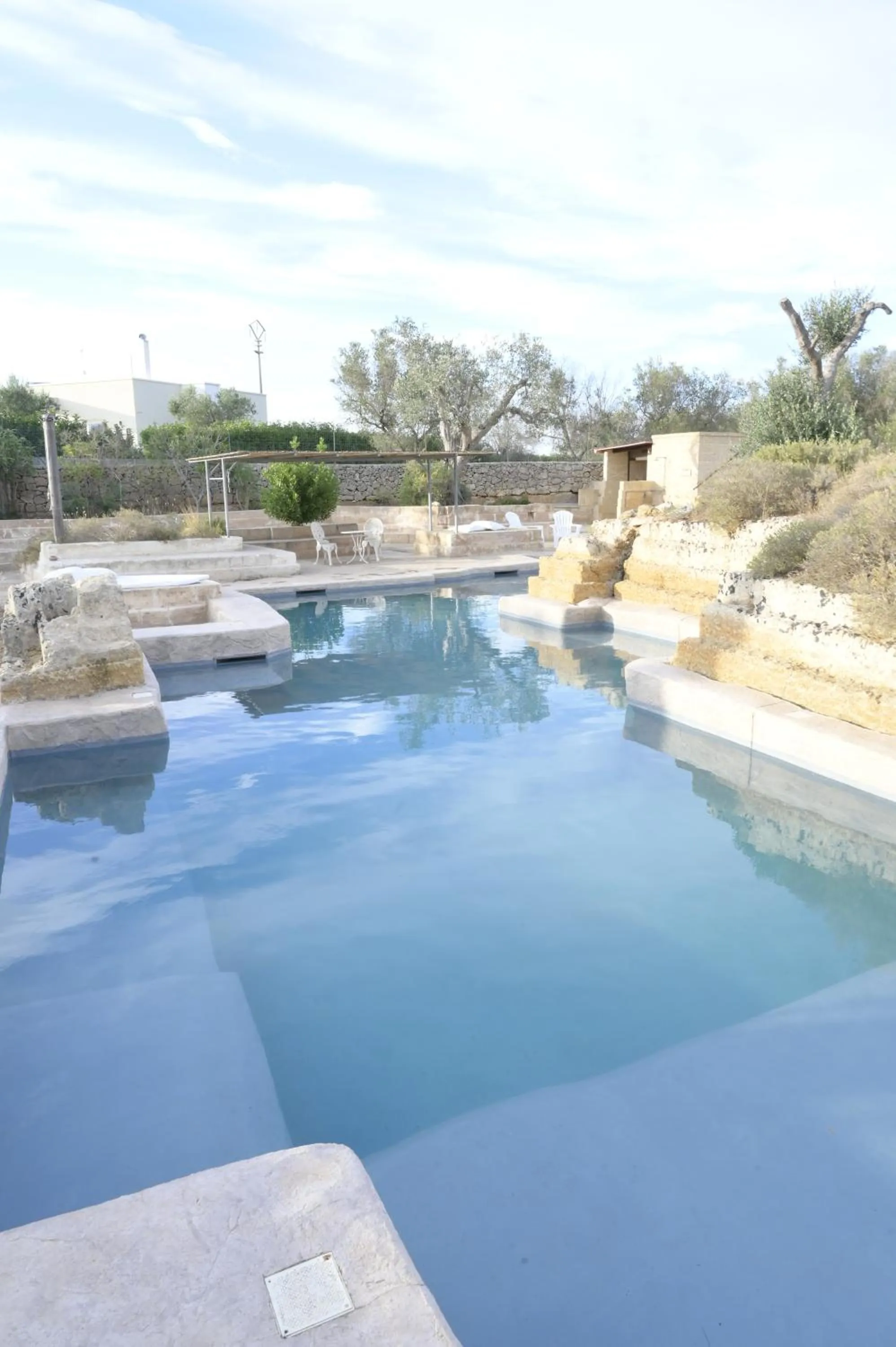 Pool view in Villa Delle Palme