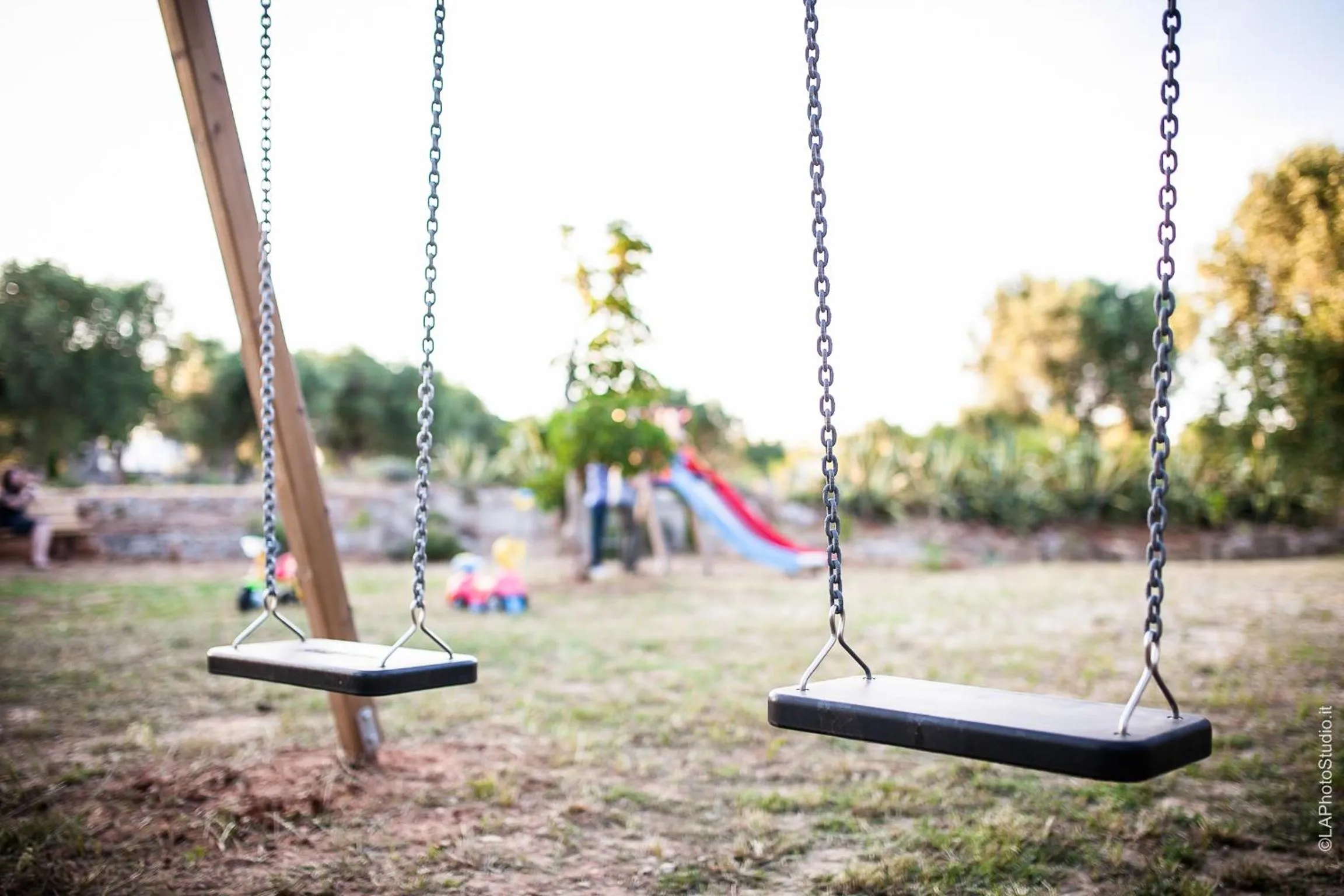Children play ground in Villa Delle Palme