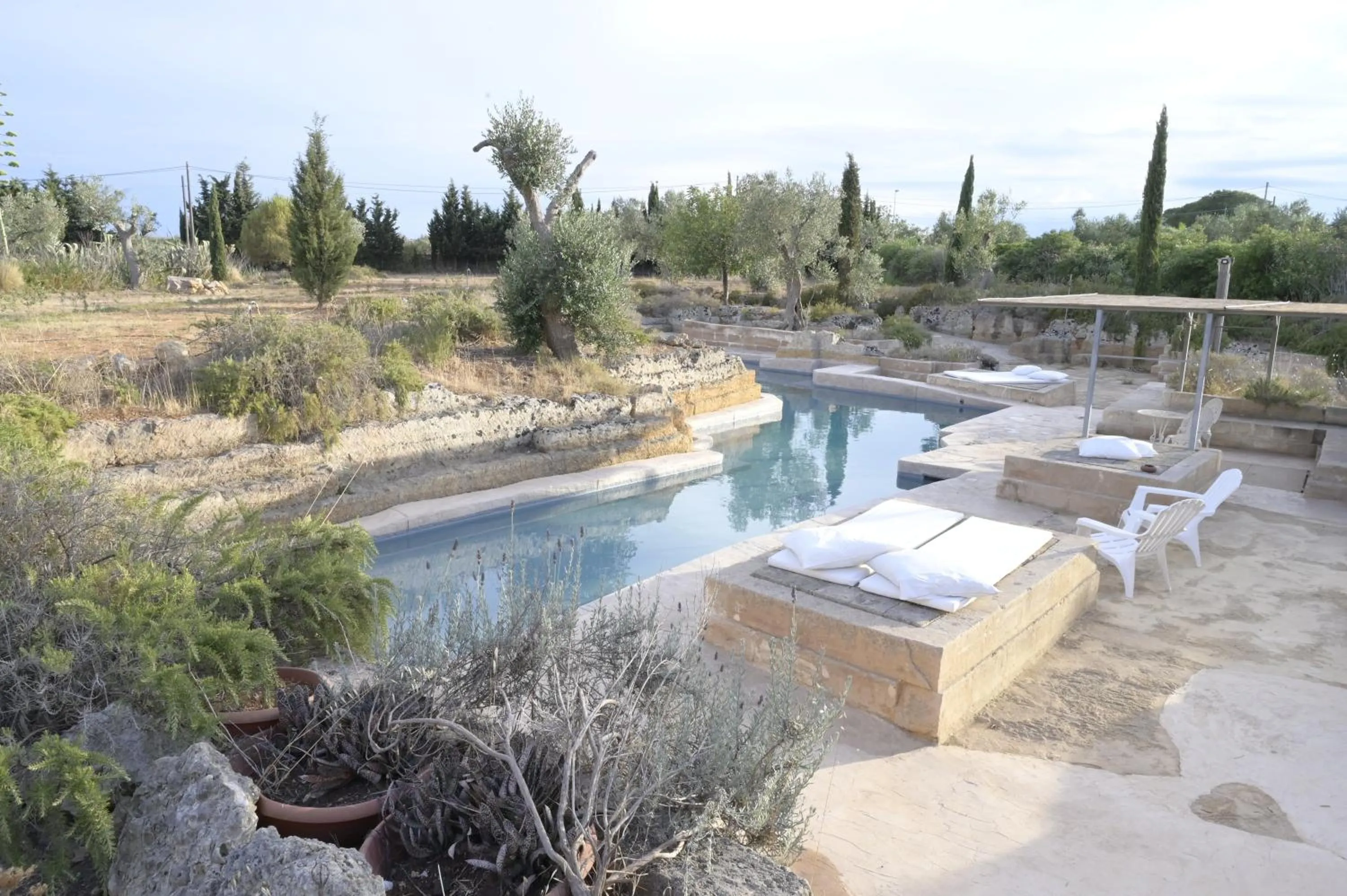 Pool view in Villa Delle Palme