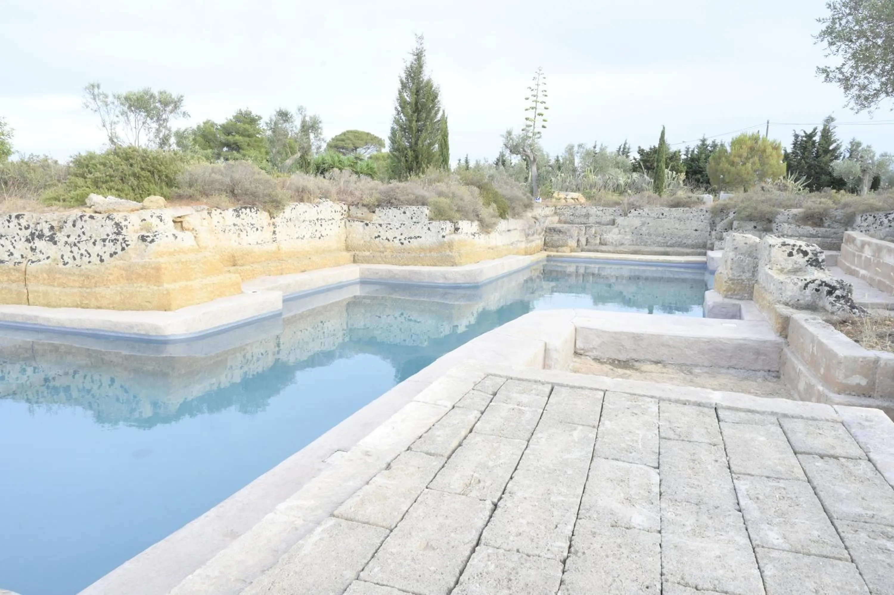 Pool view in Villa Delle Palme