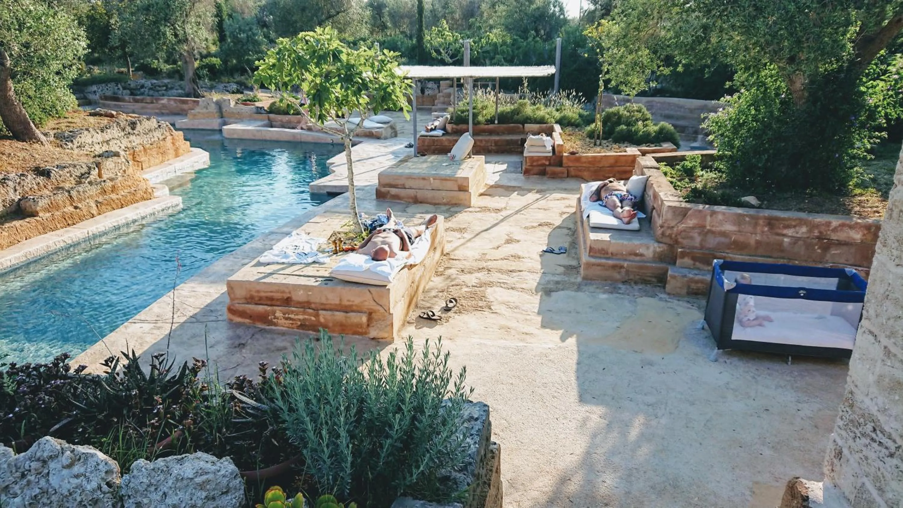 Swimming pool in Villa Delle Palme