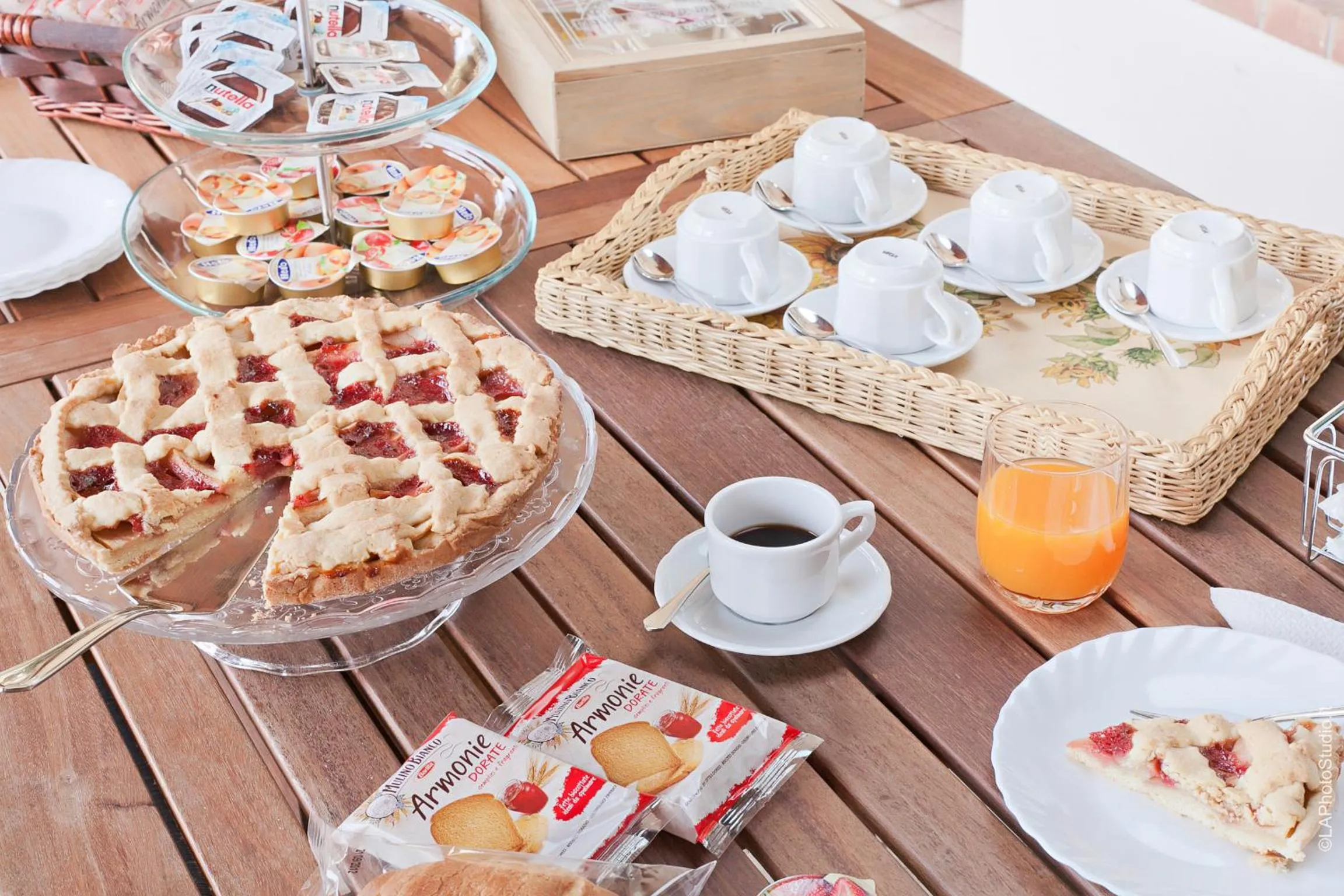 Food and drinks in Villa Delle Palme