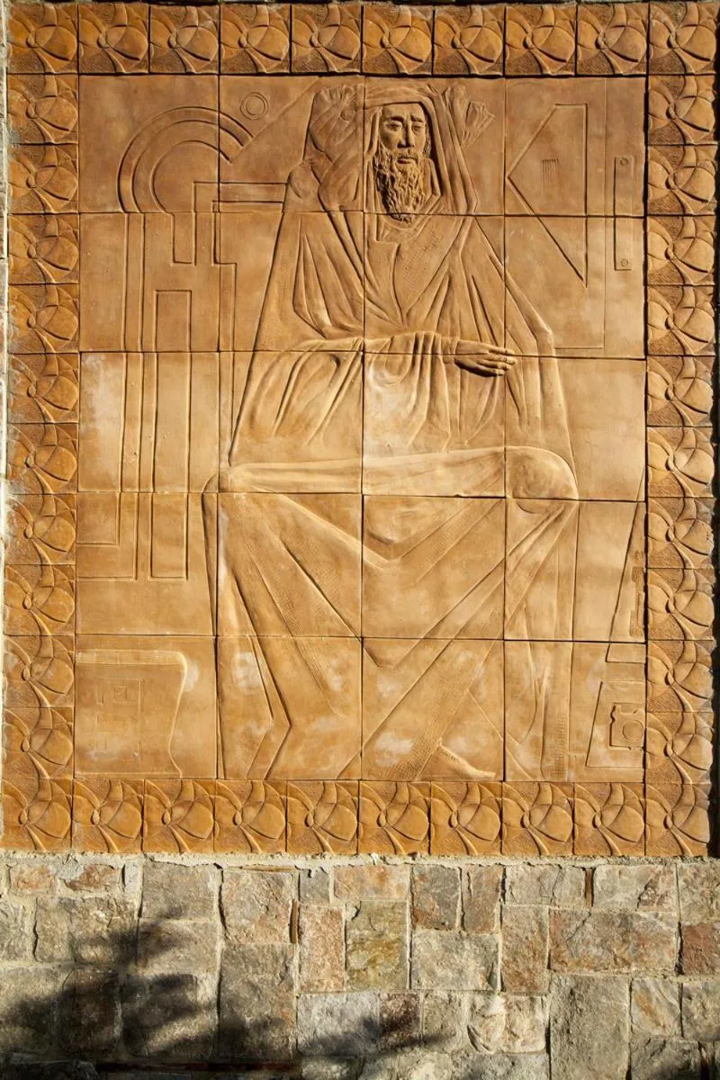 Decorative detail in Eco Resort Dei Siriti