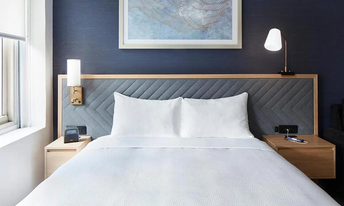 Photo of the whole room, Bed in Club Quarters Hotel Times Square, New York