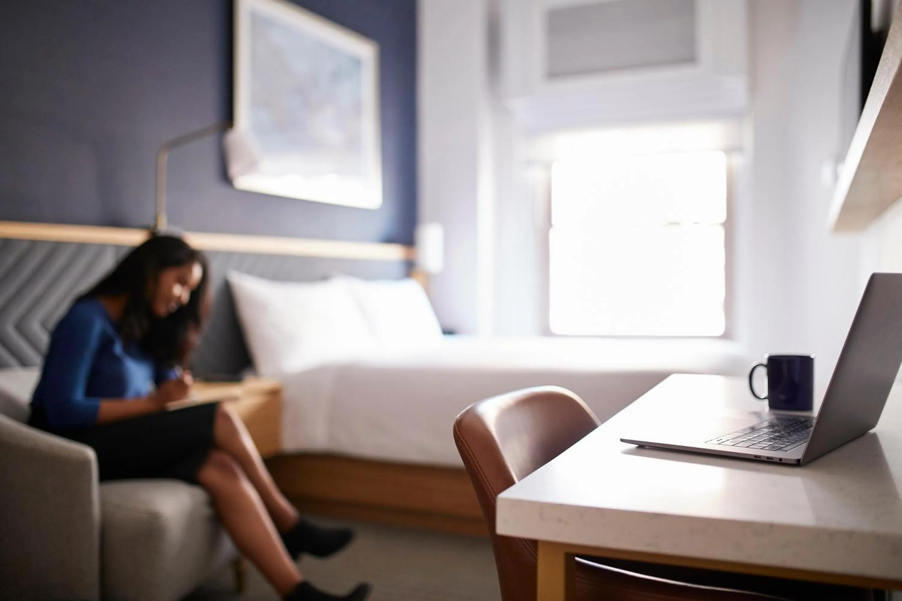Bedroom in Radisson Hotel New York Wall Street