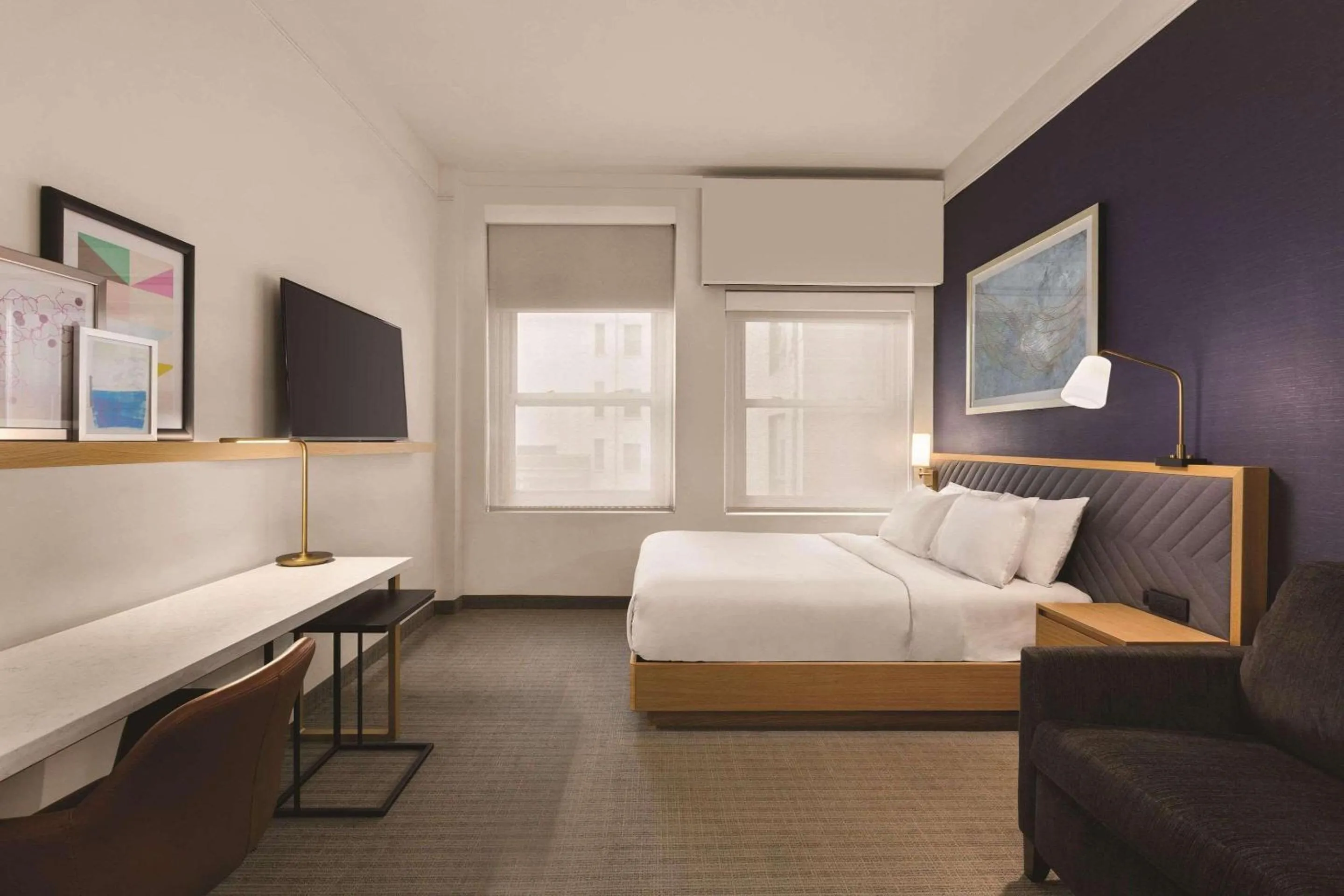 Bedroom in Radisson Hotel New York Wall Street