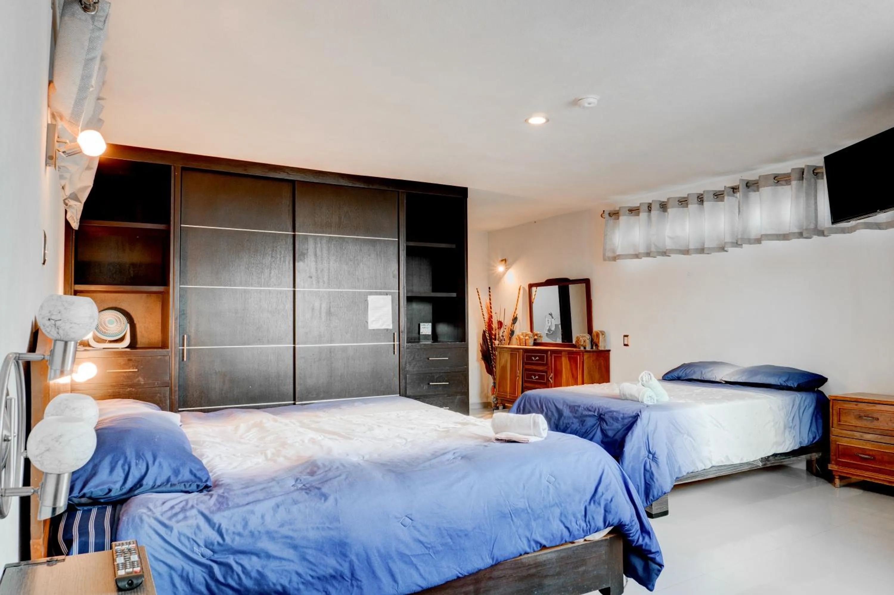 Bed in Villa Palaxs
