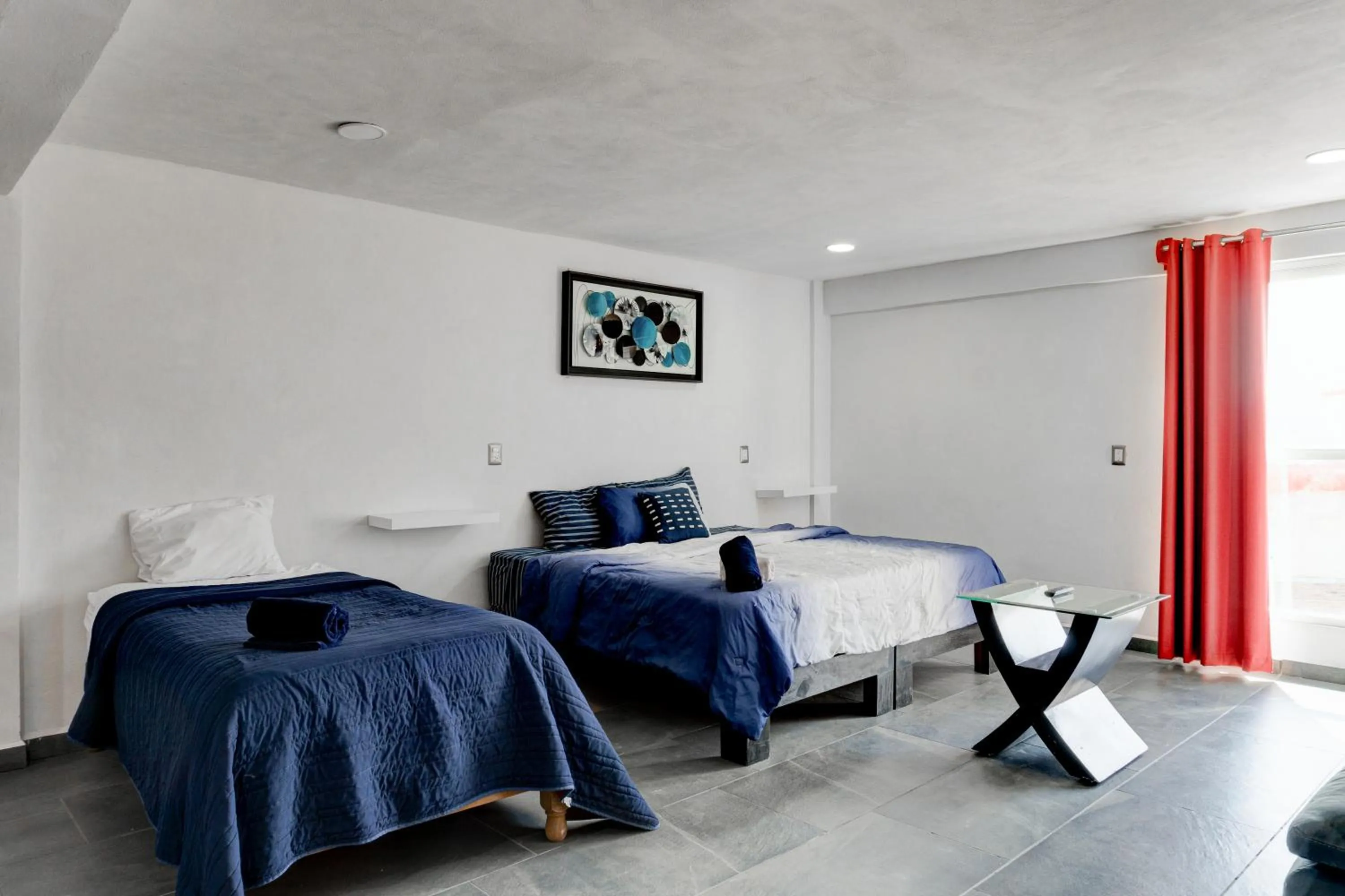 Bed in Villa Palaxs