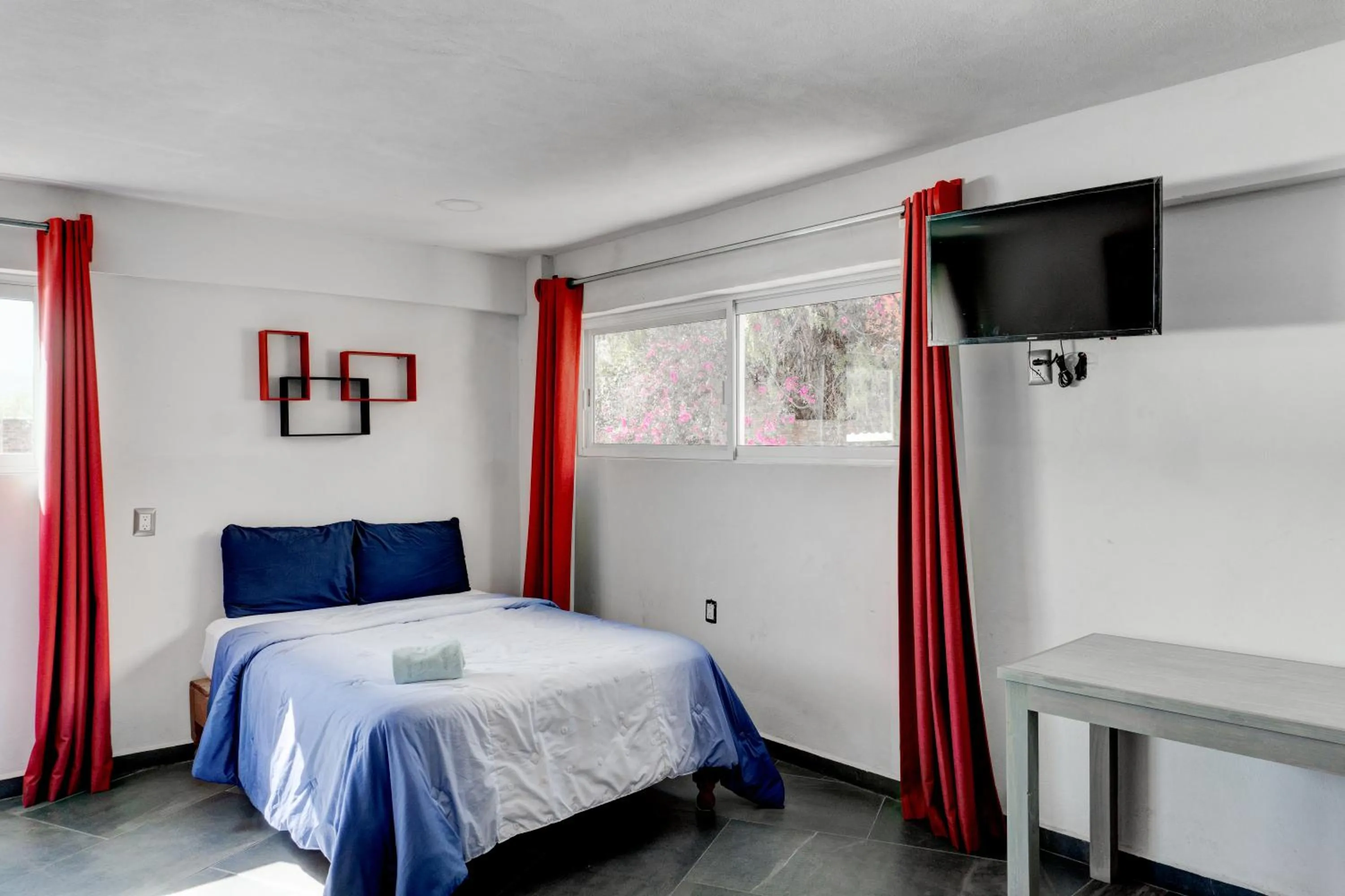 Bed in Villa Palaxs