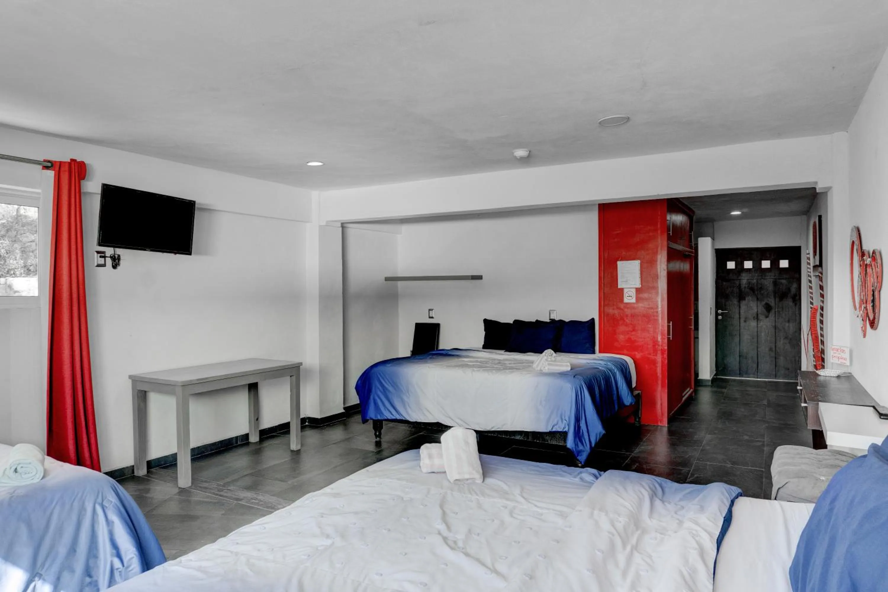 Bed in Villa Palaxs