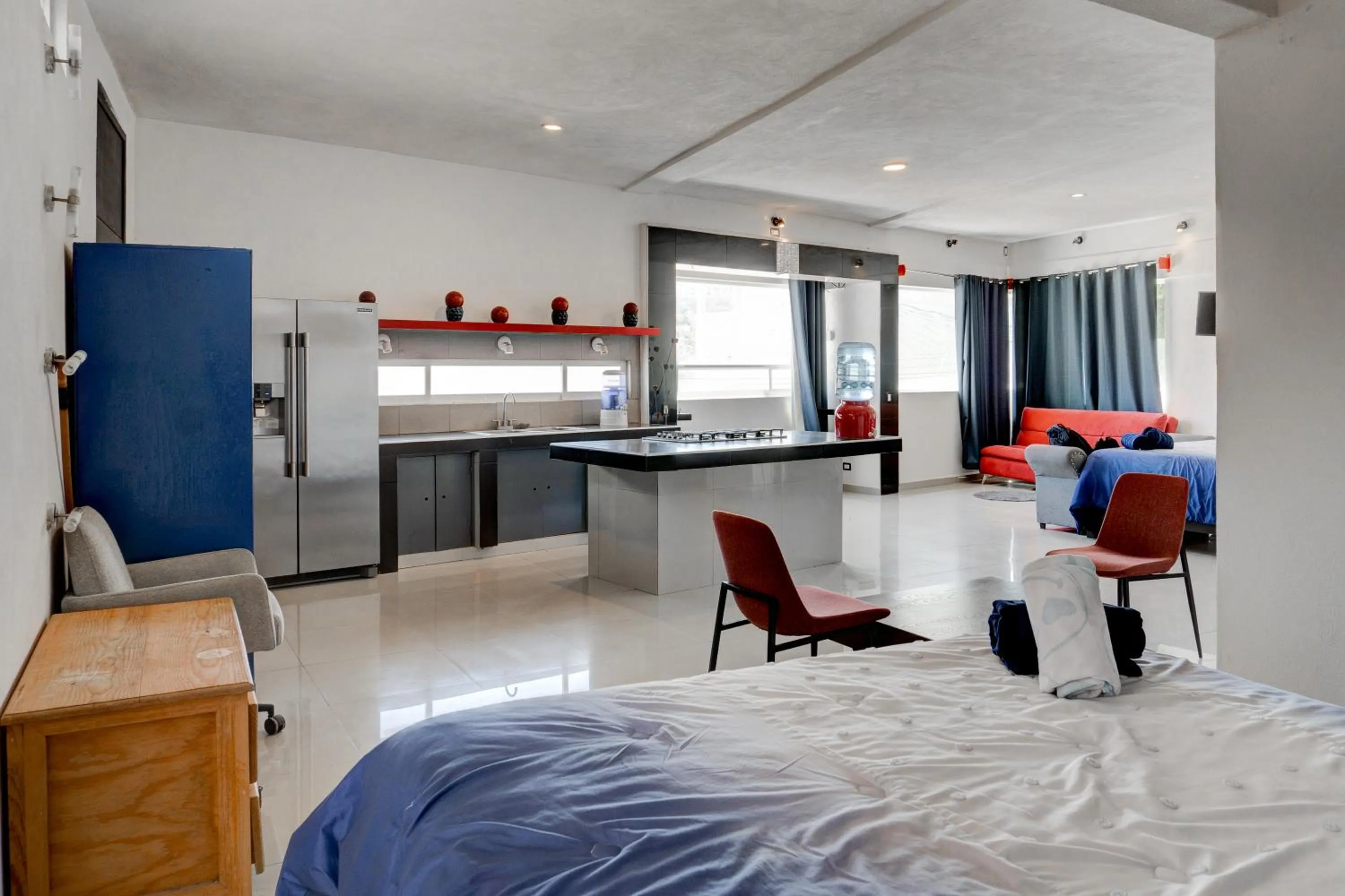 Bed in Villa Palaxs