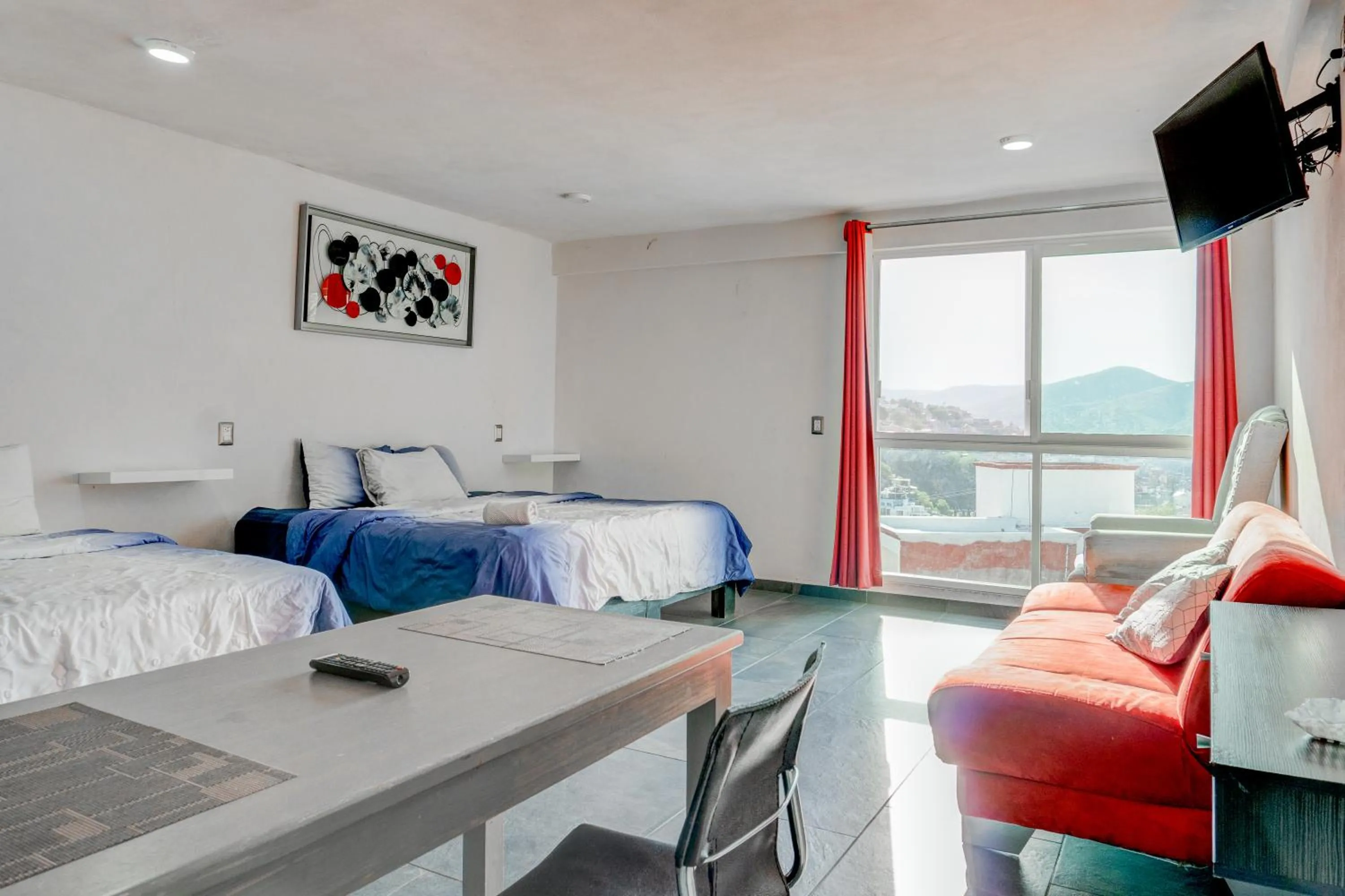 Bed in Villa Palaxs