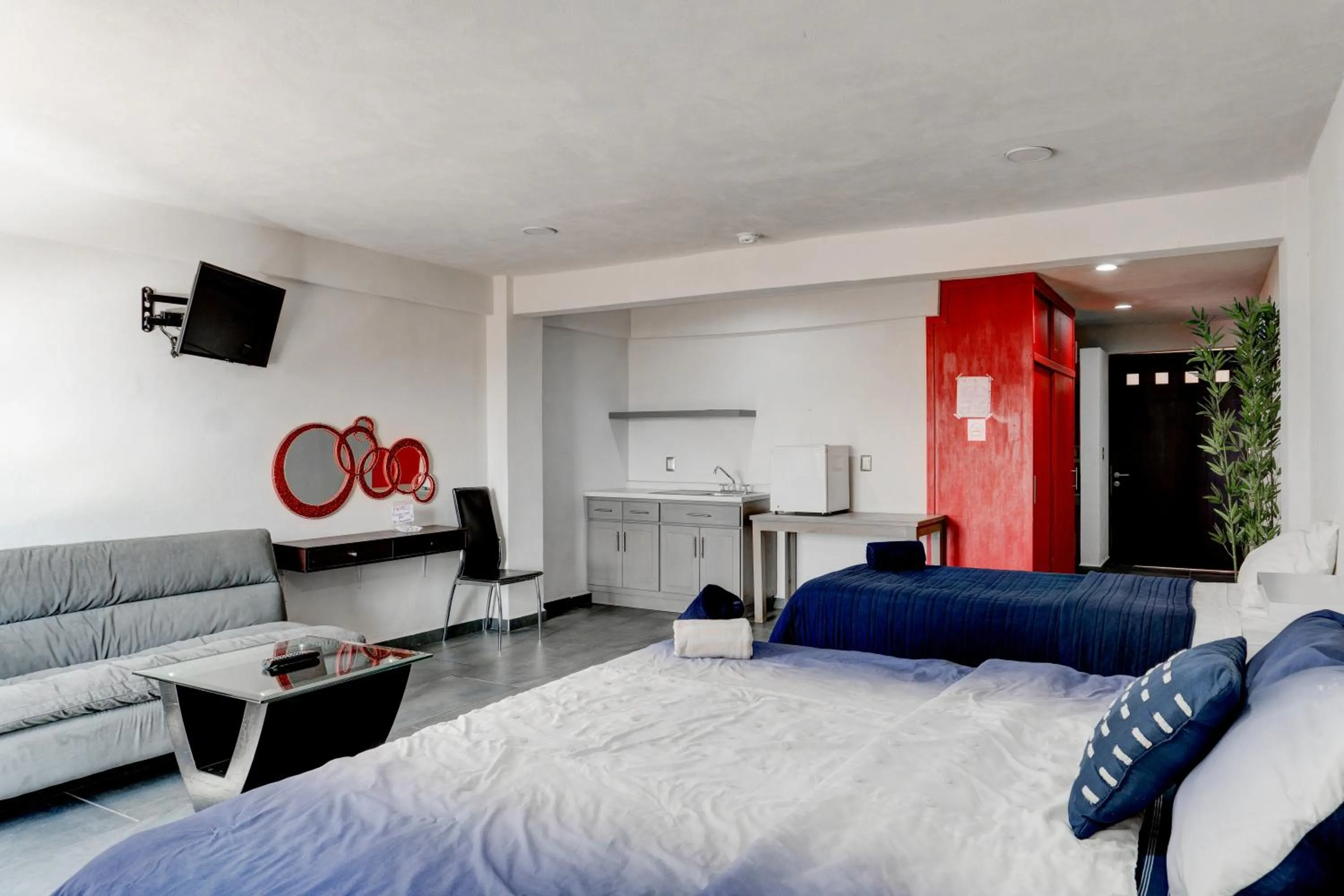 Bed in Villa Palaxs
