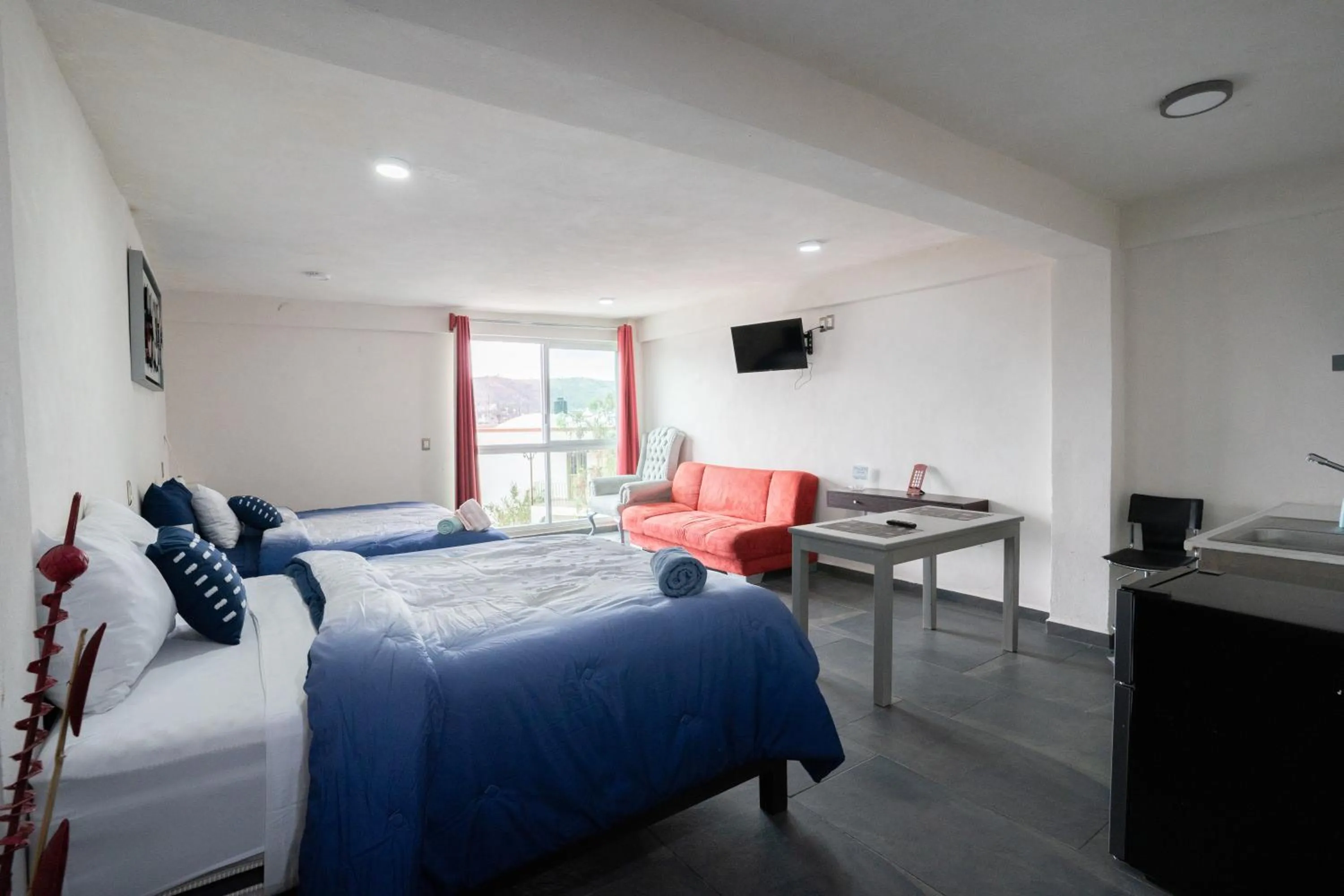 Bed in Villa Palaxs