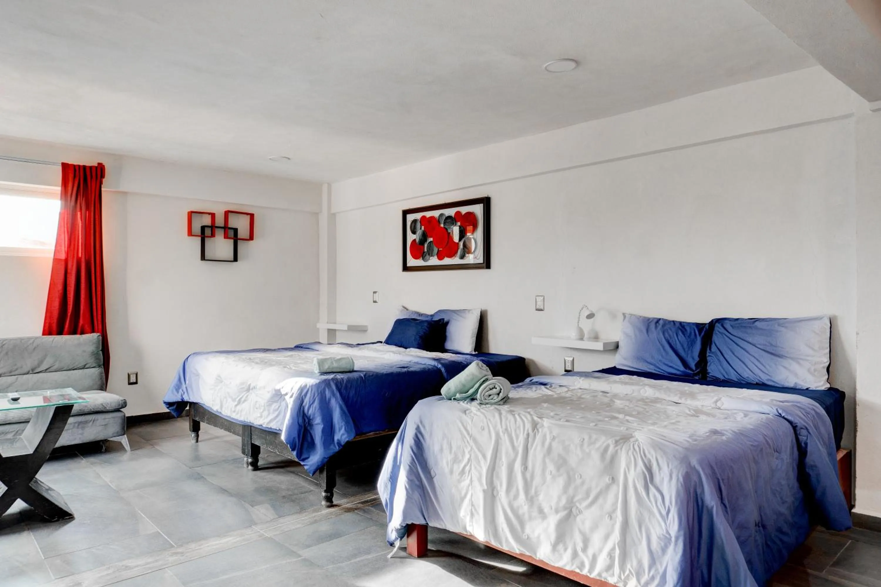 Bed in Villa Palaxs