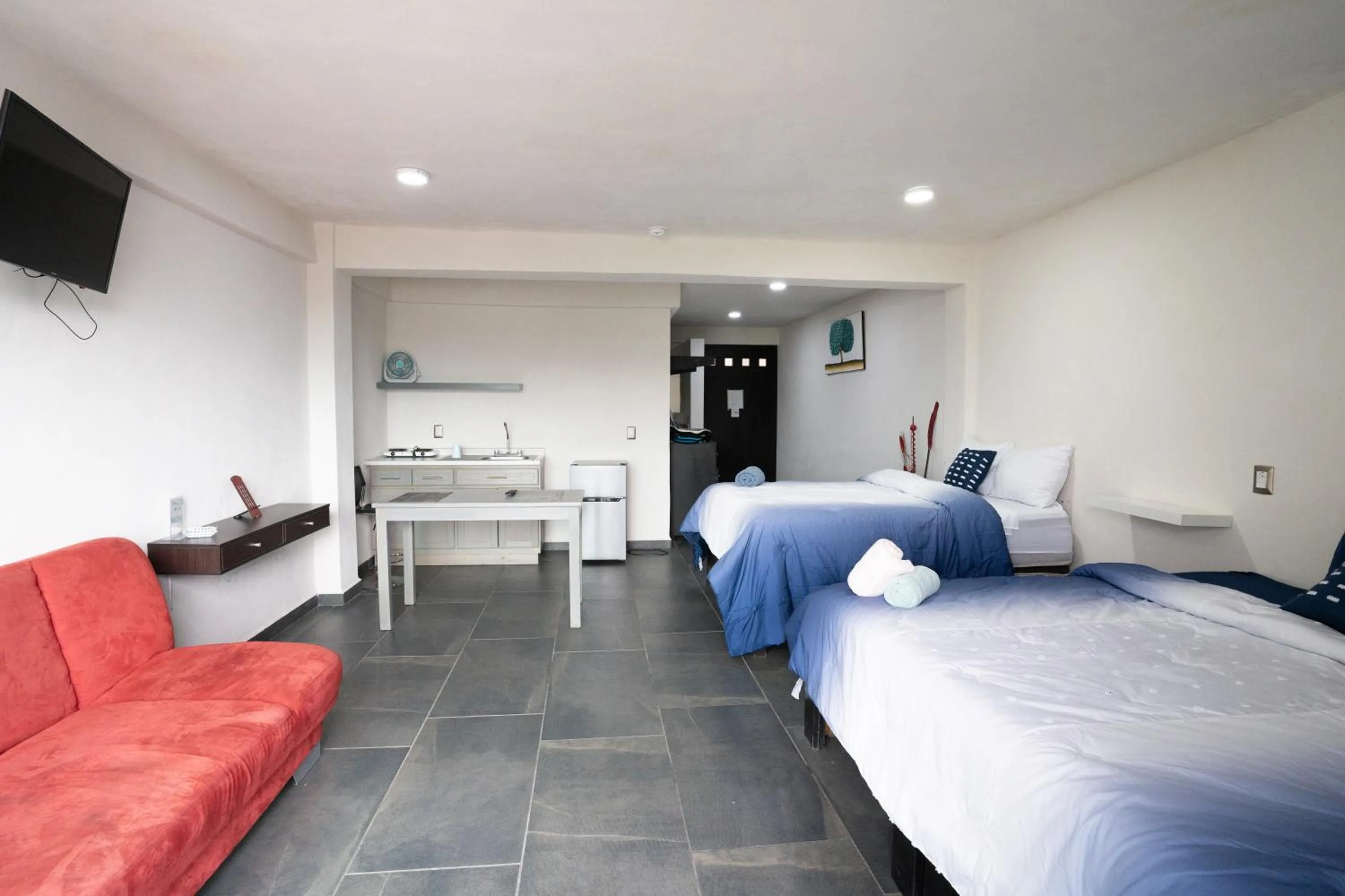Bed in Villa Palaxs