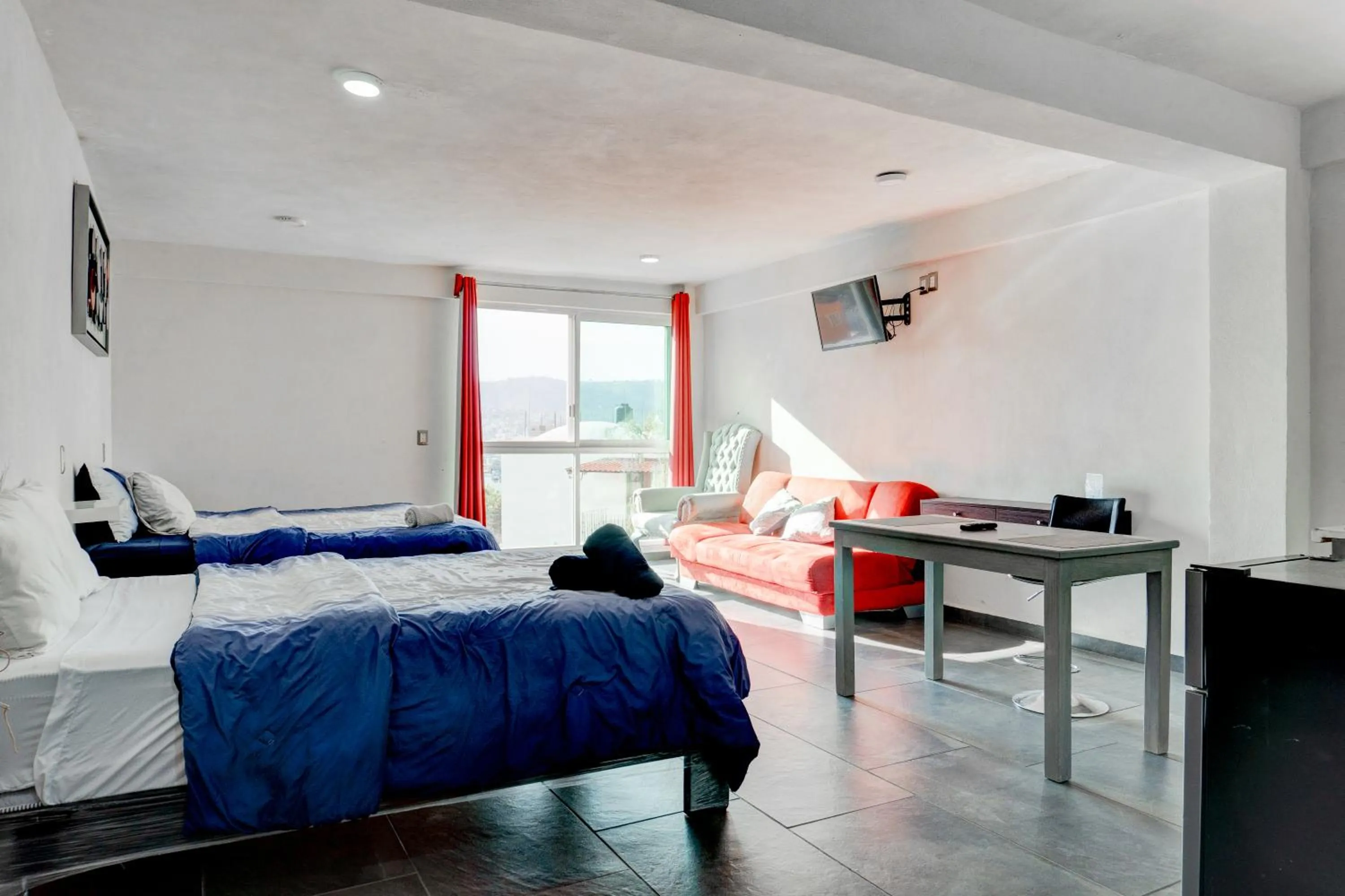 Bed in Villa Palaxs