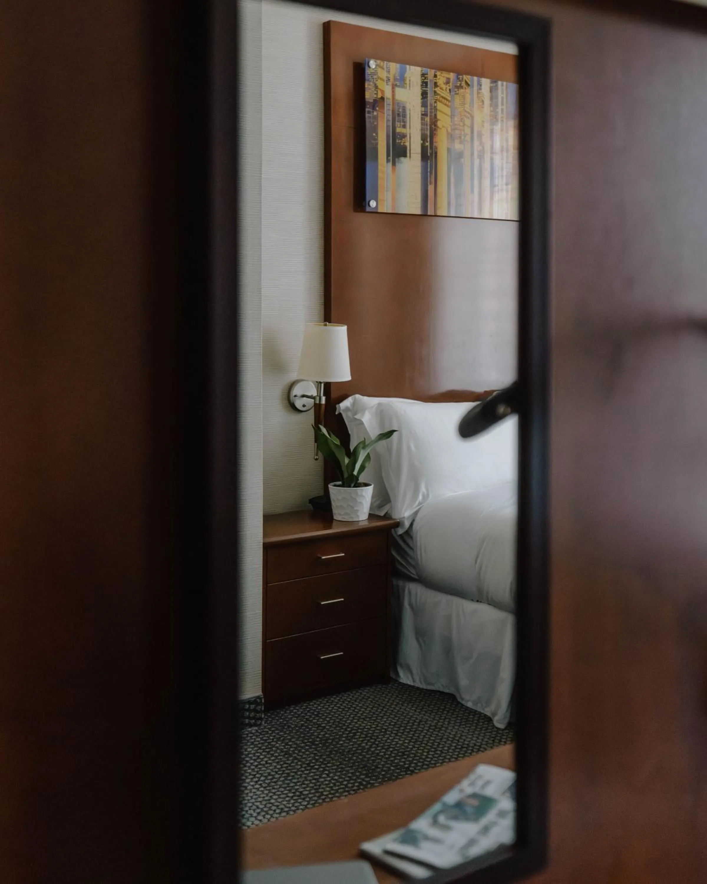 Bedroom, Bed in Club Quarters Hotel Rittenhouse Square, Philadelphia