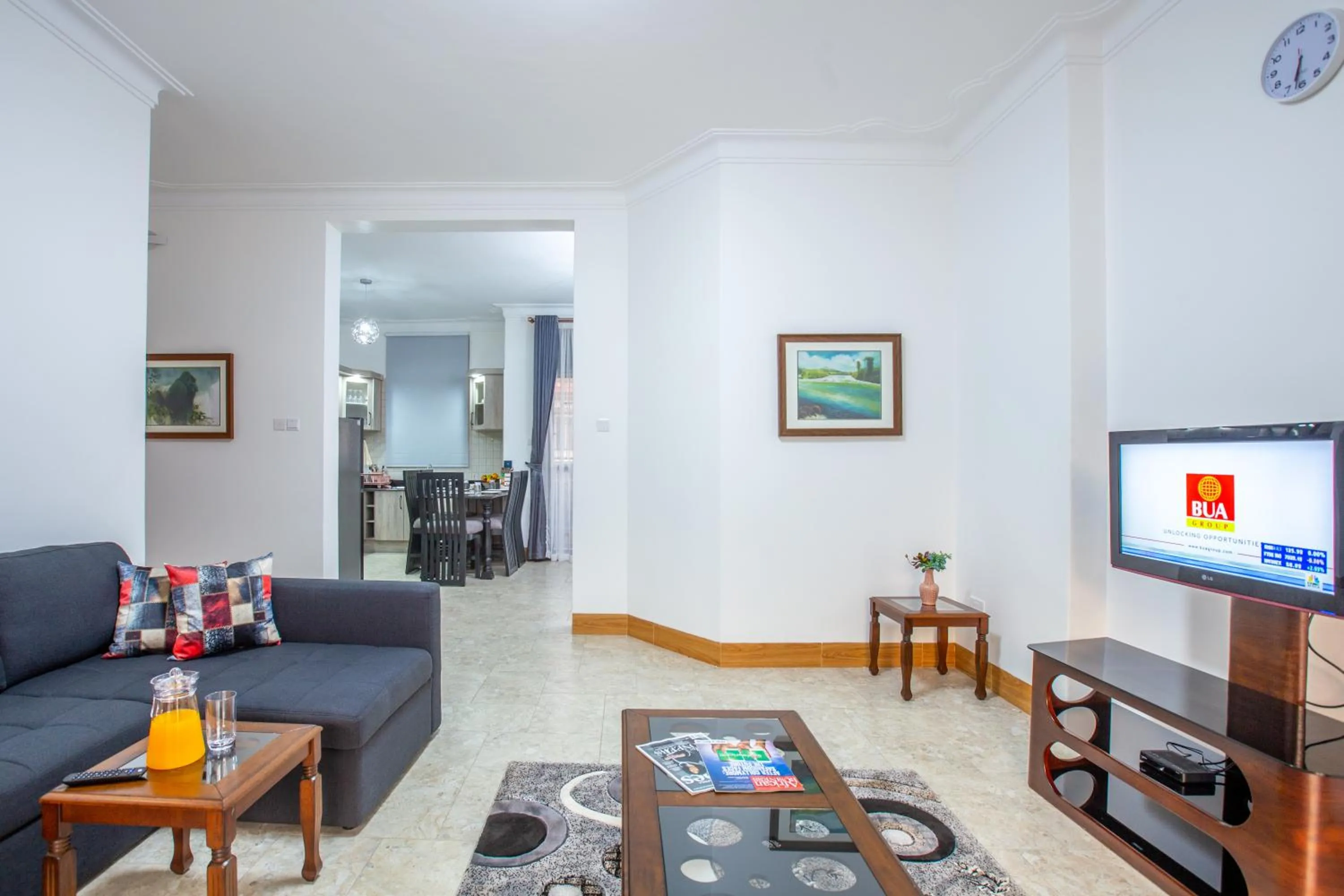 Living room in Caran Apartments