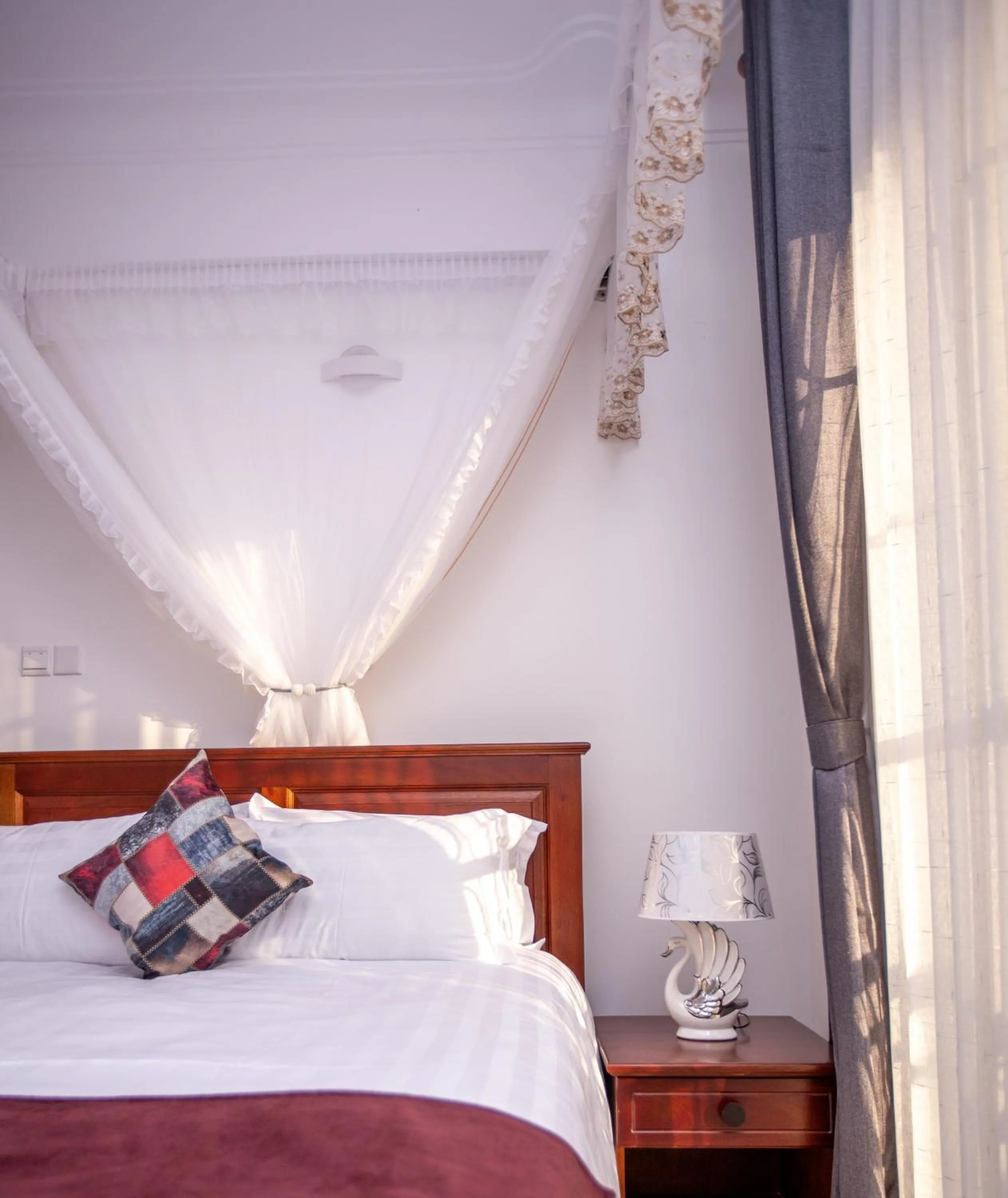 Bed in Caran Apartments