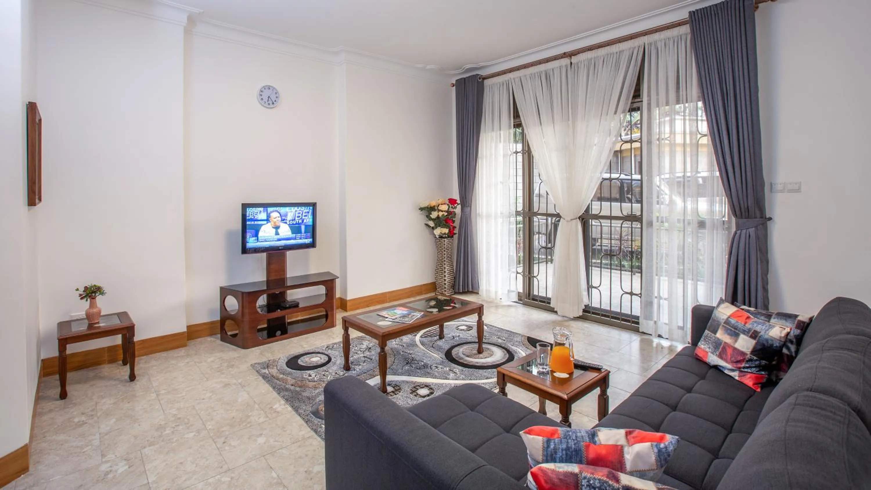 Living room in Caran Apartments