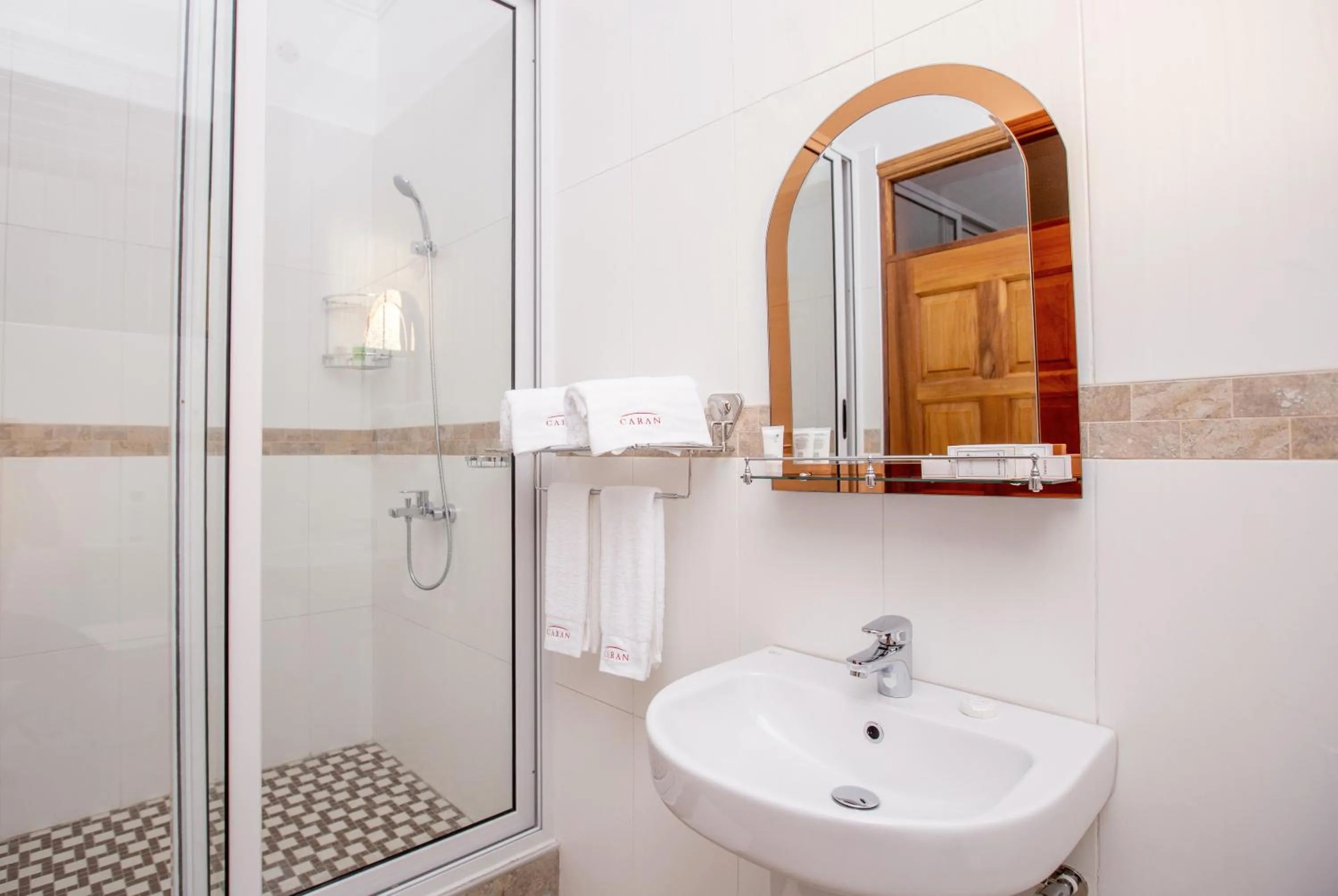 Bathroom in Caran Apartments