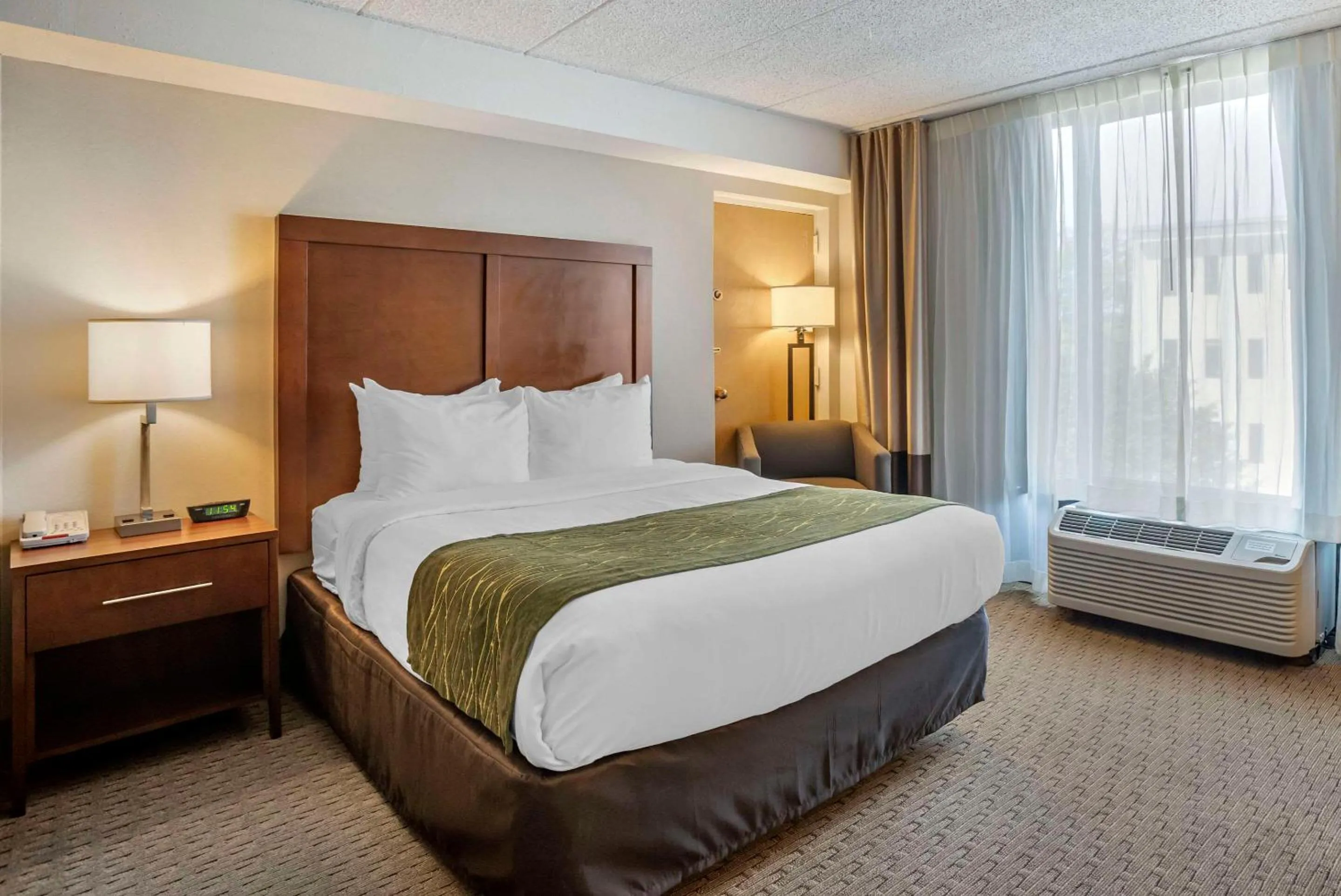 Bedroom, Bed in Comfort Inn Shady Grove - Gaithersburg - Rockville