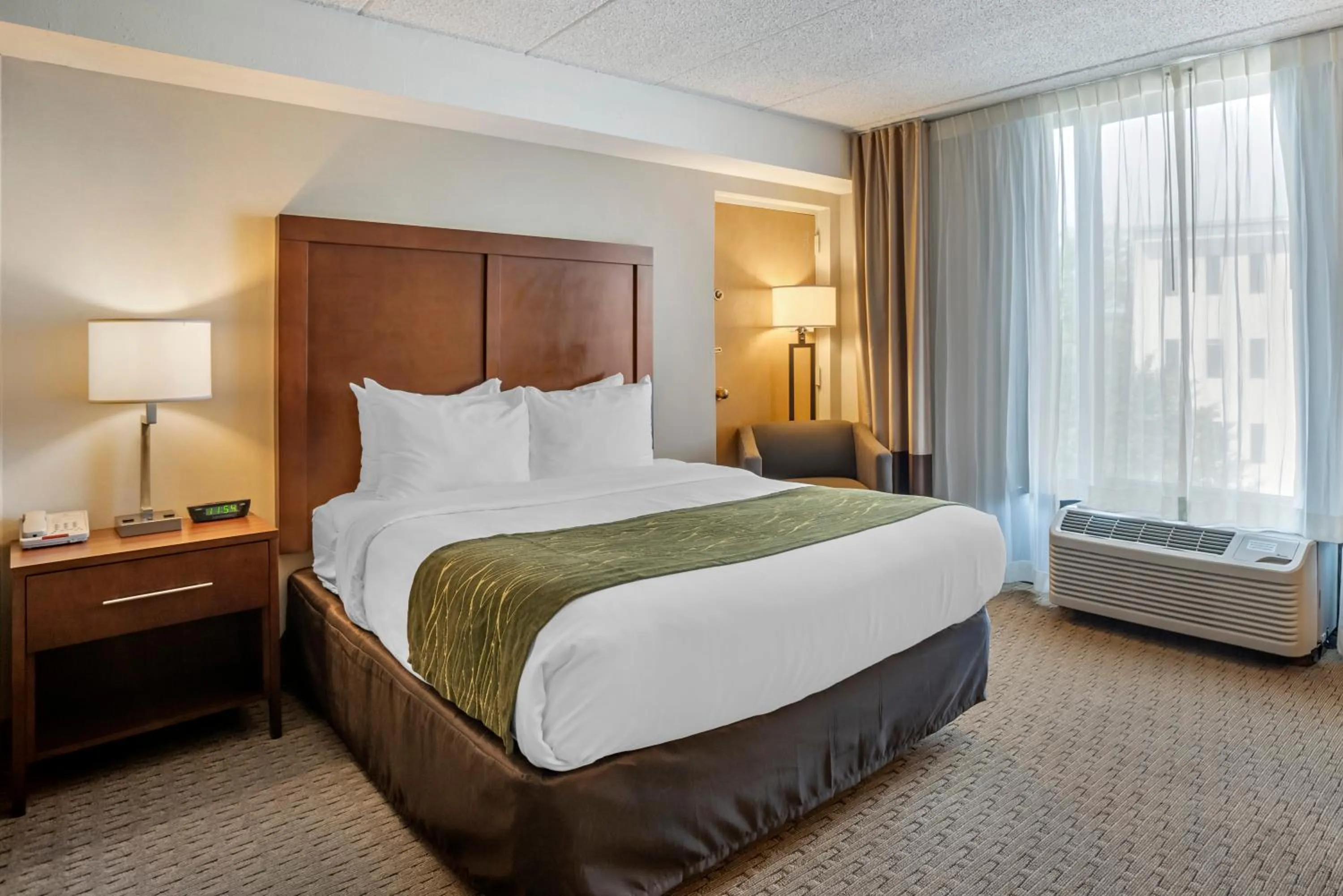 Bedroom, Bed in Comfort Inn Shady Grove - Gaithersburg - Rockville