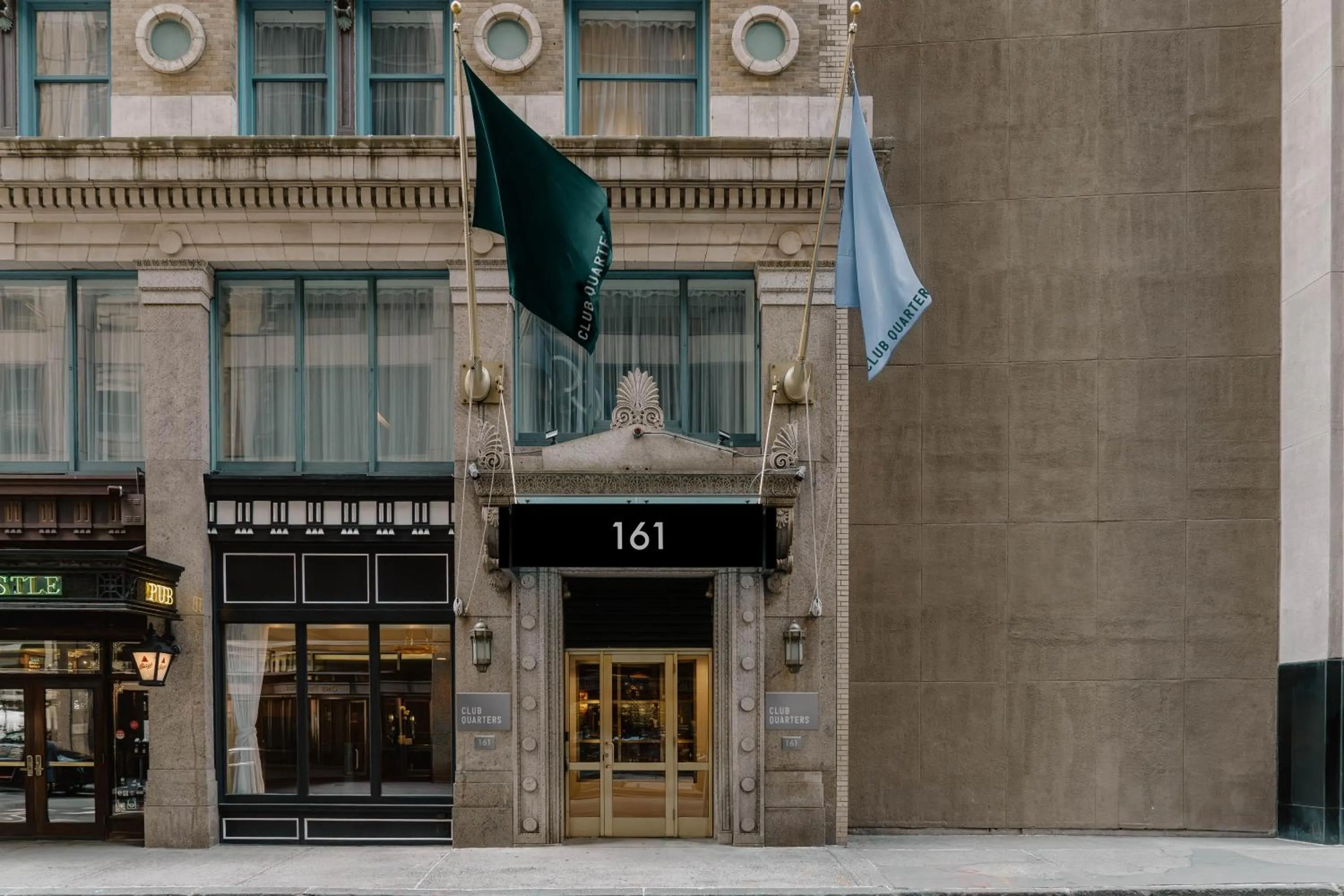 Facade/entrance in Club Quarters Hotel Faneuil Hall, Boston