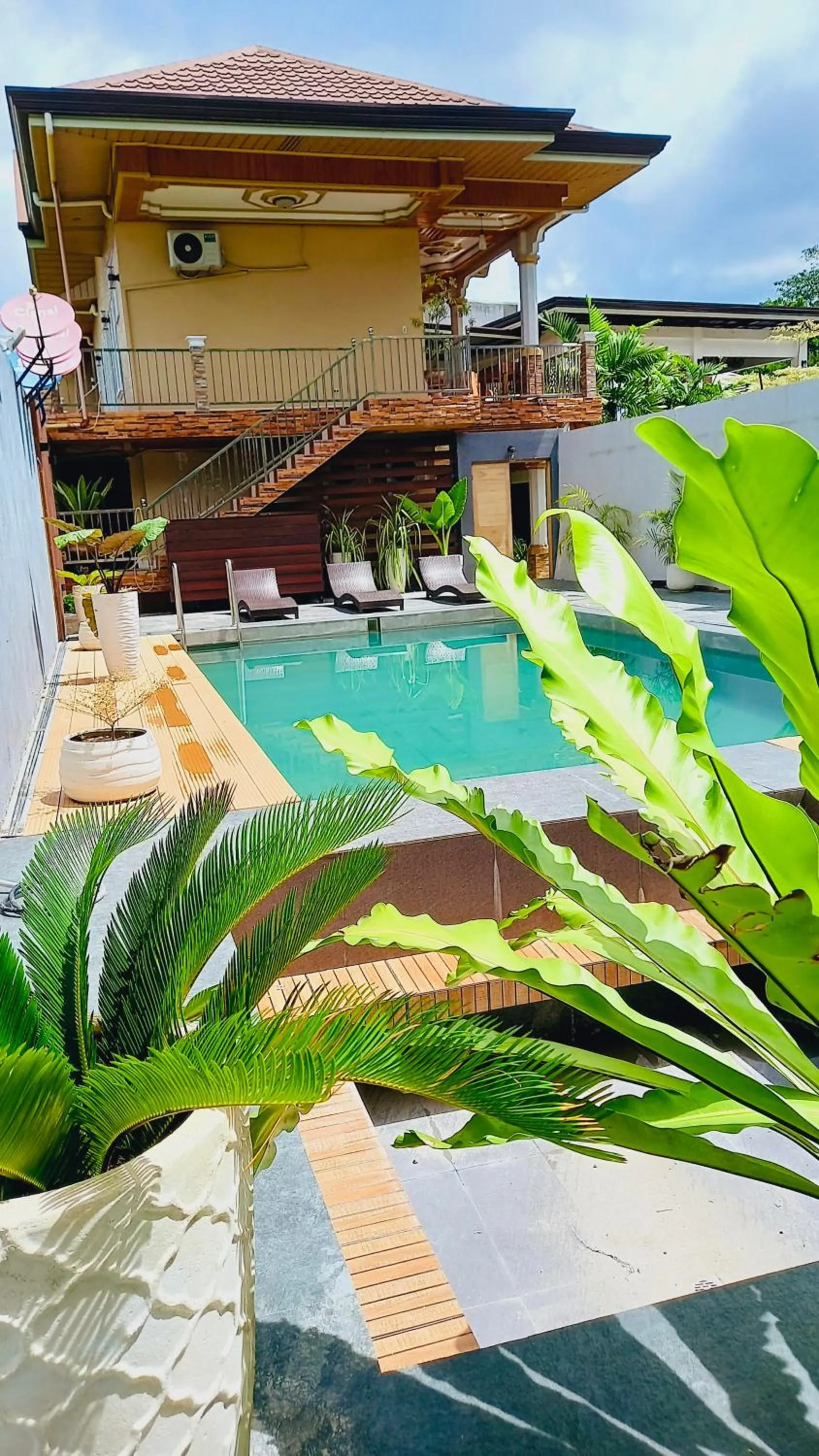 Swimming pool in Villa Marii