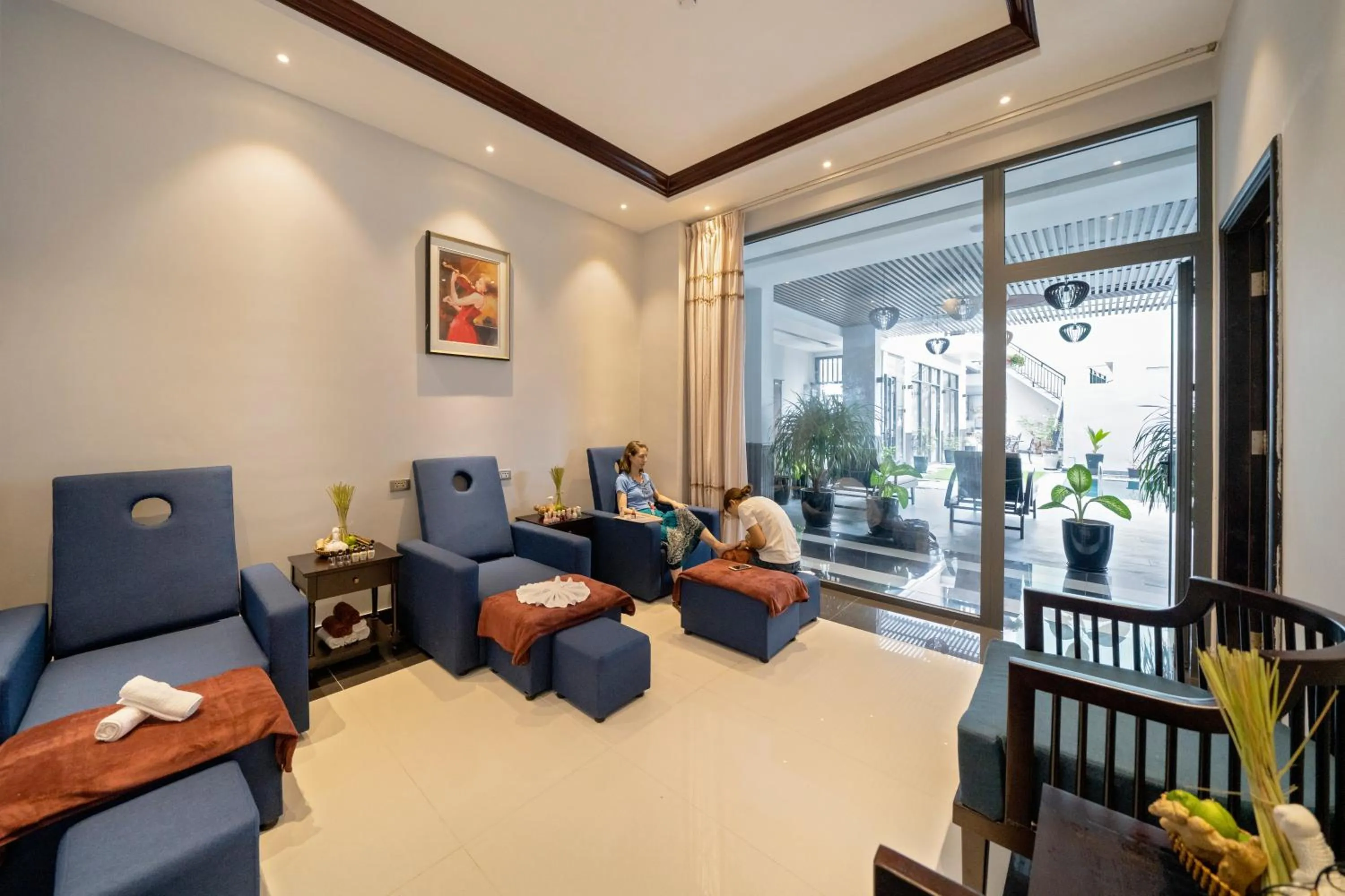 Living room in Eco Lux Riverside Hotel & Spa