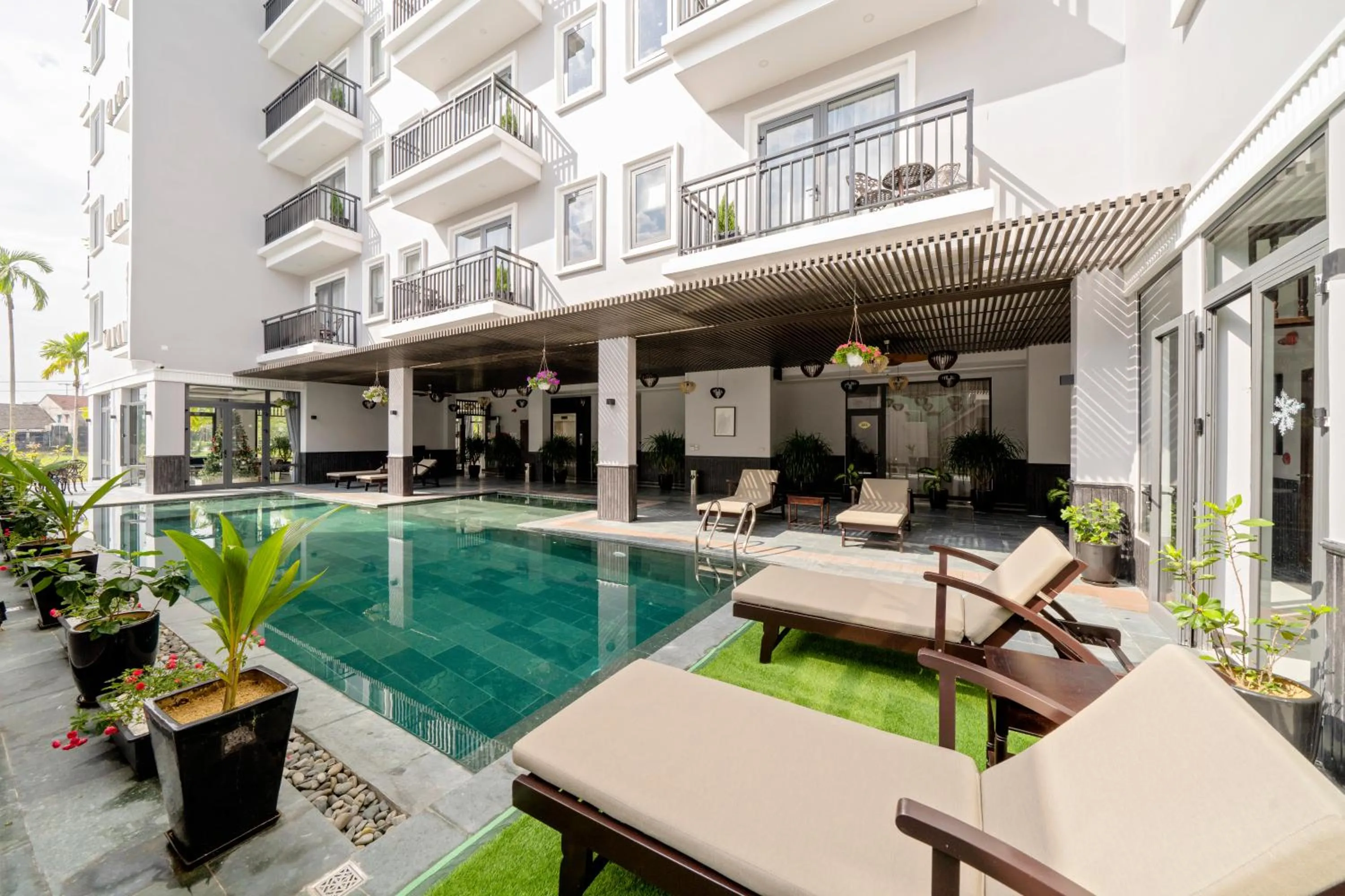 Property building in Eco Lux Riverside Hotel & Spa