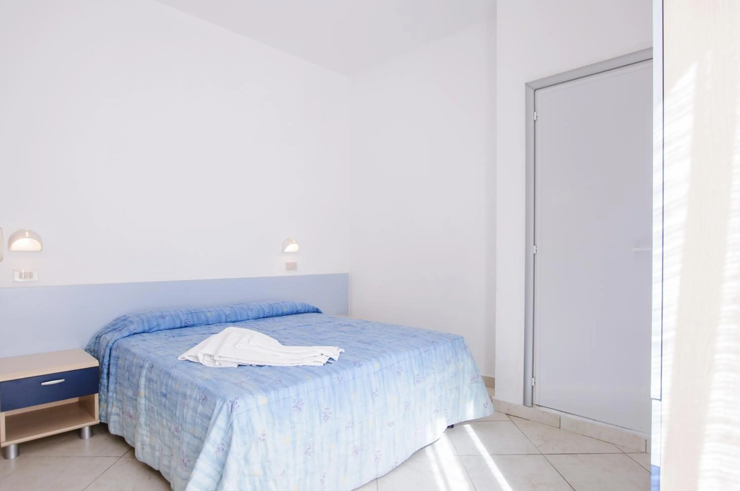 Bed in Hotel Edelweiss