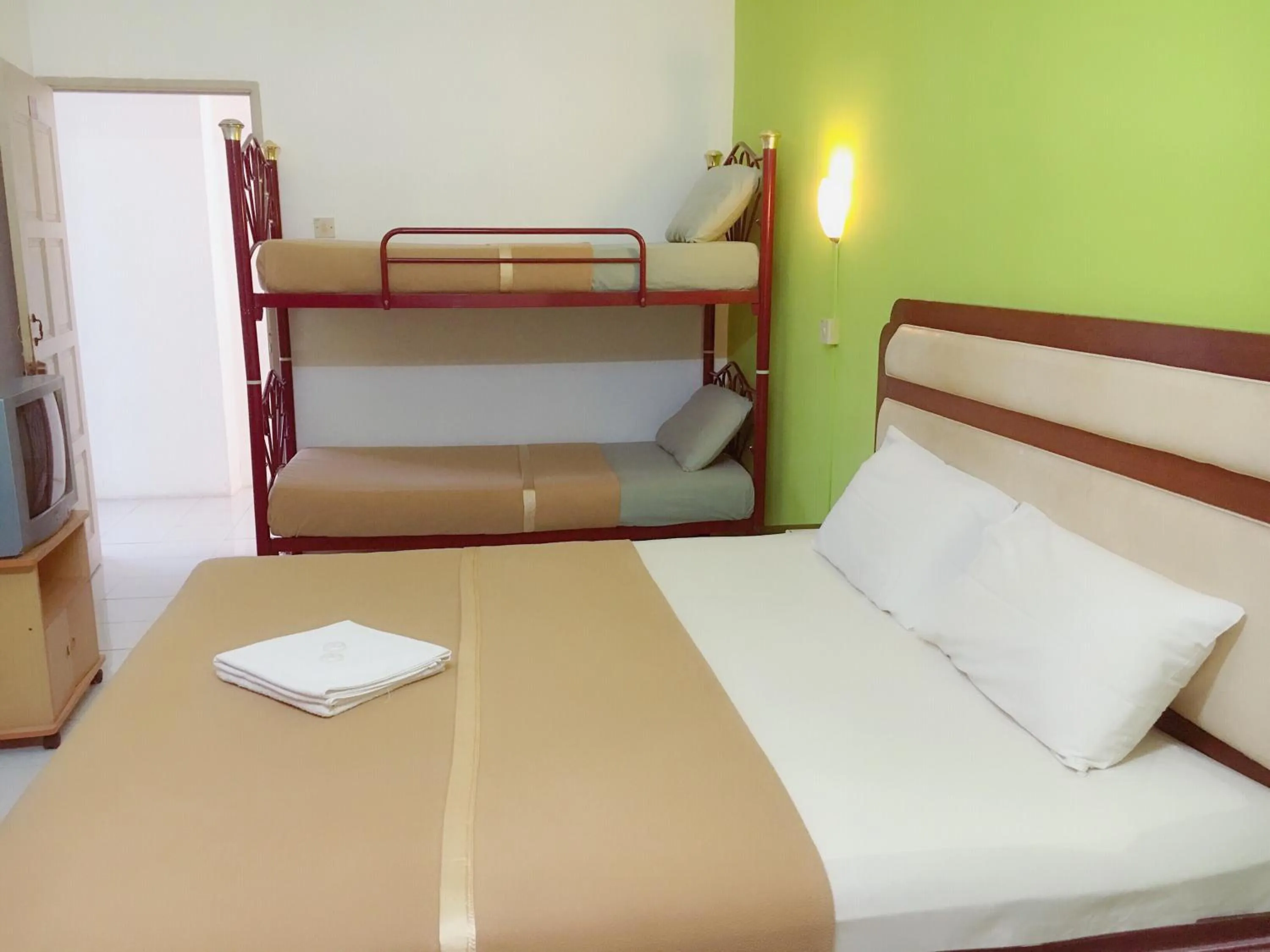 Bed in Dindings Pantai Desair Apartment By DPD