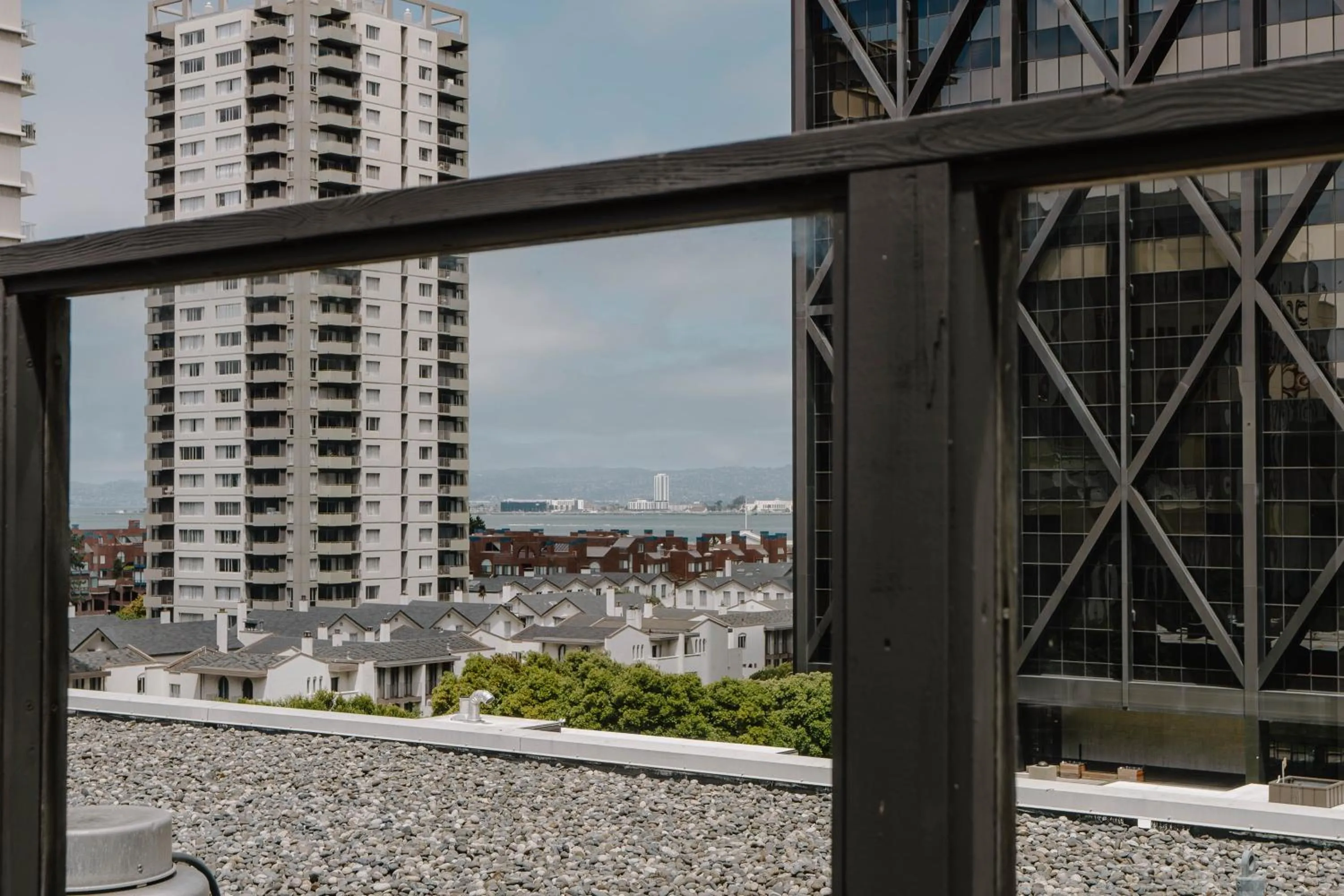 Balcony/Terrace in Club Quarters Hotel Embarcadero, San Francisco