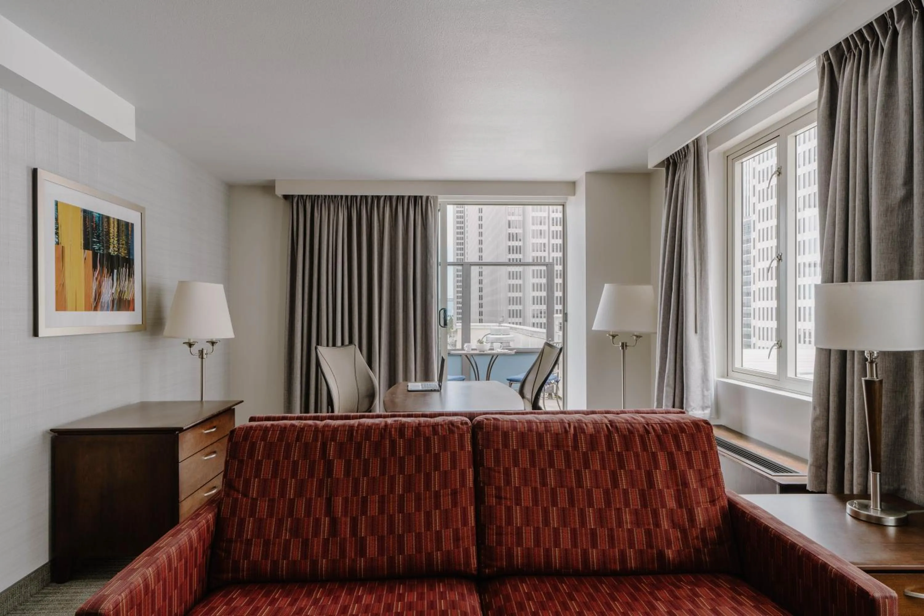 Balcony/Terrace in Club Quarters Hotel Embarcadero, San Francisco