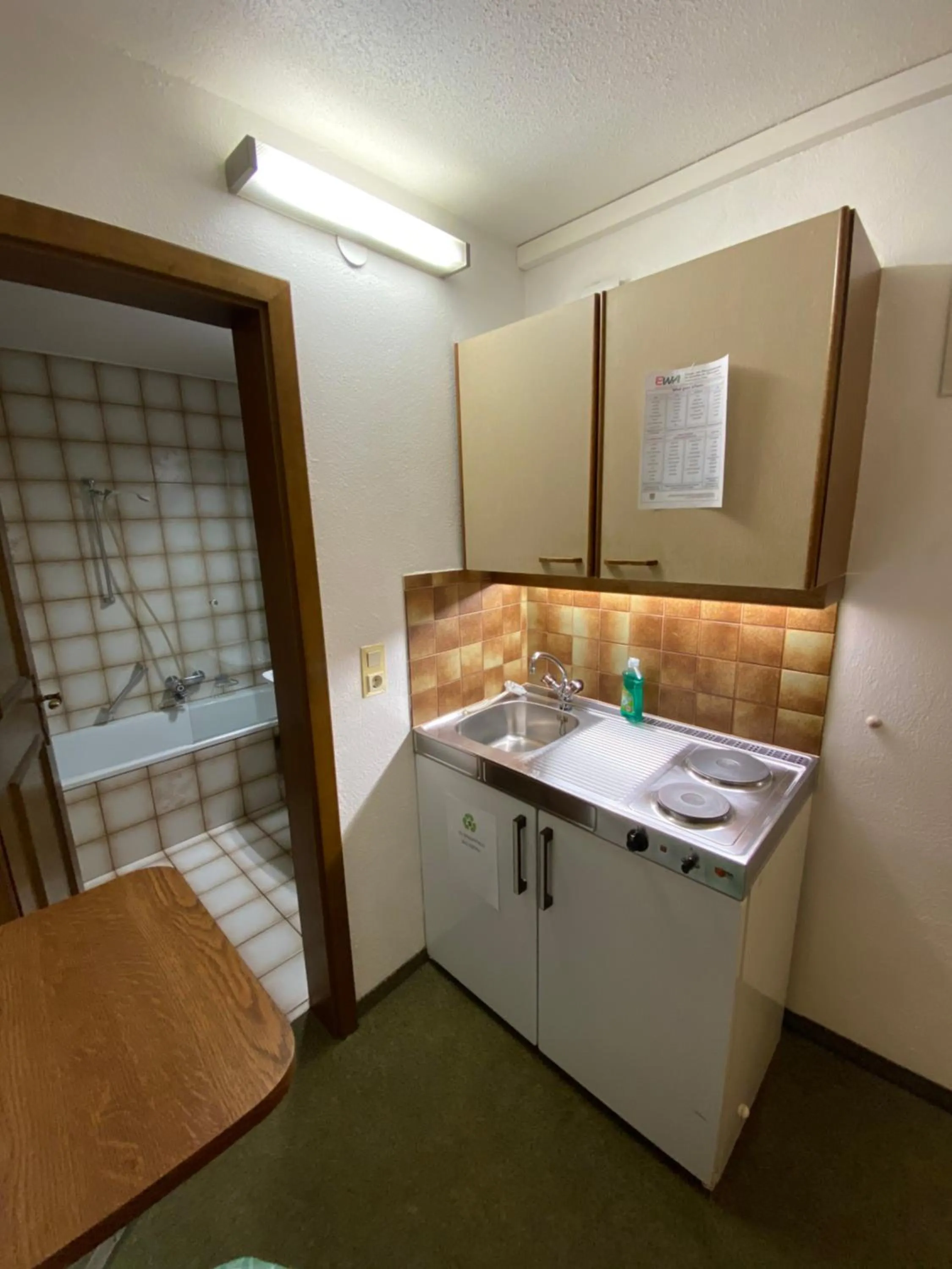Kitchen or kitchenette in Chalet Elfie