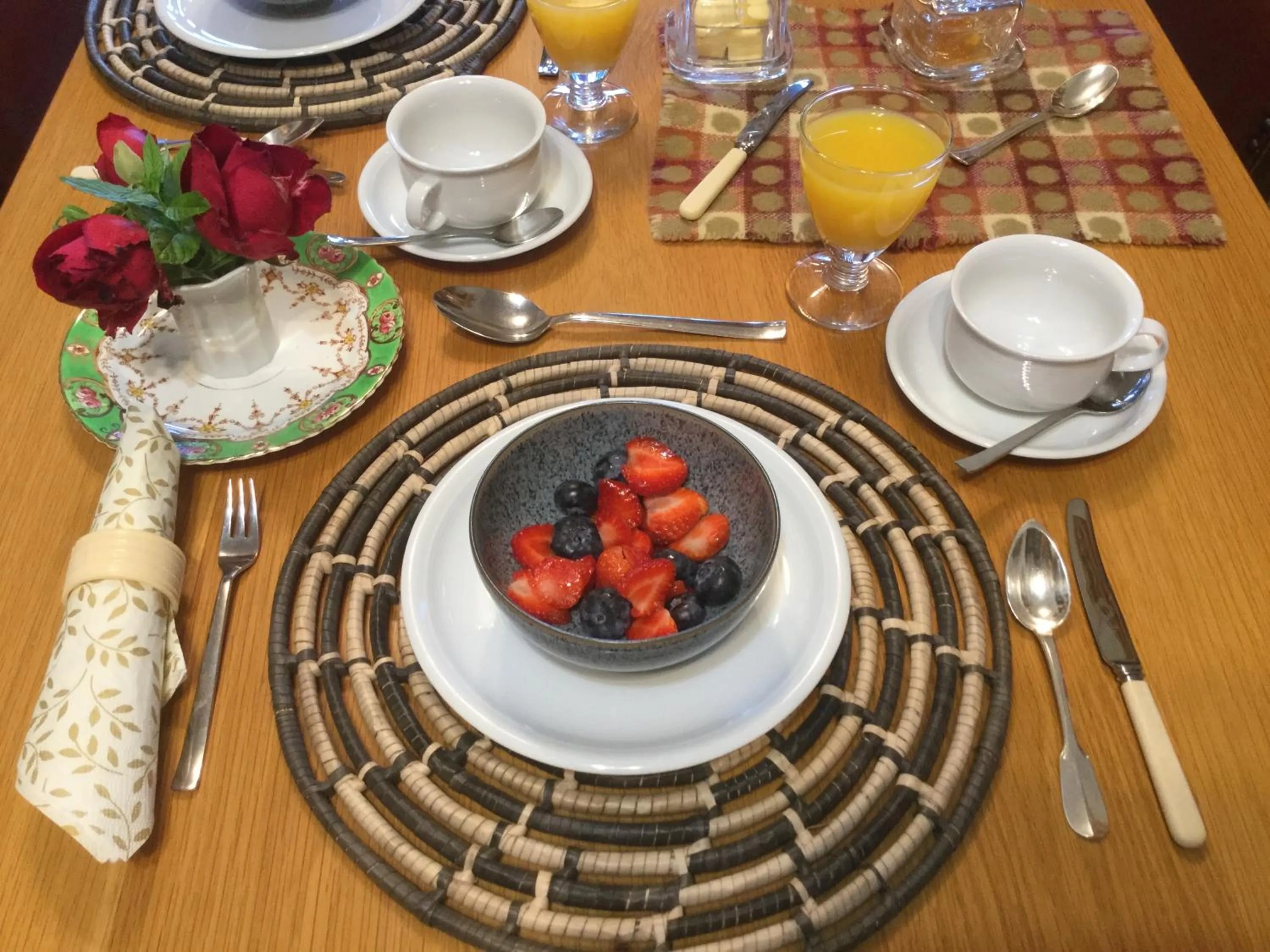 Breakfast in Dwynant - A Room with a View