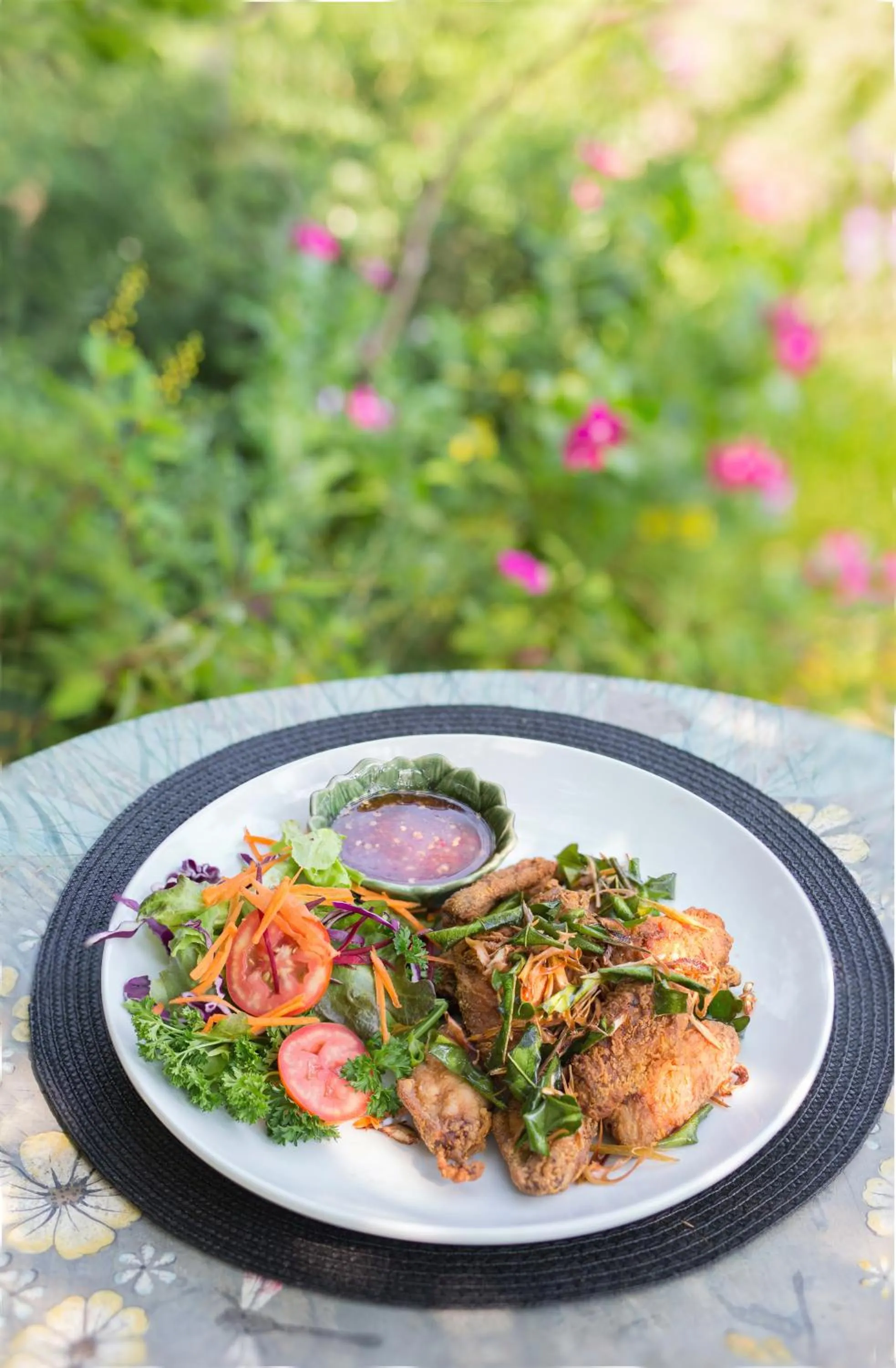 Food in Cattani's Riverside Home