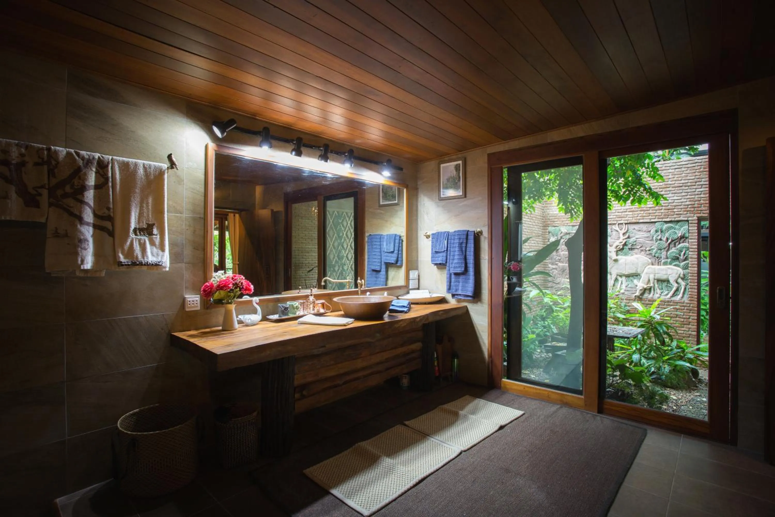 Bathroom in Cattani's Riverside Home
