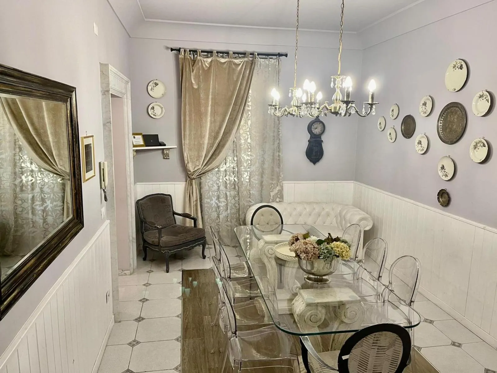 Living room in Ripetta Miracle Suite