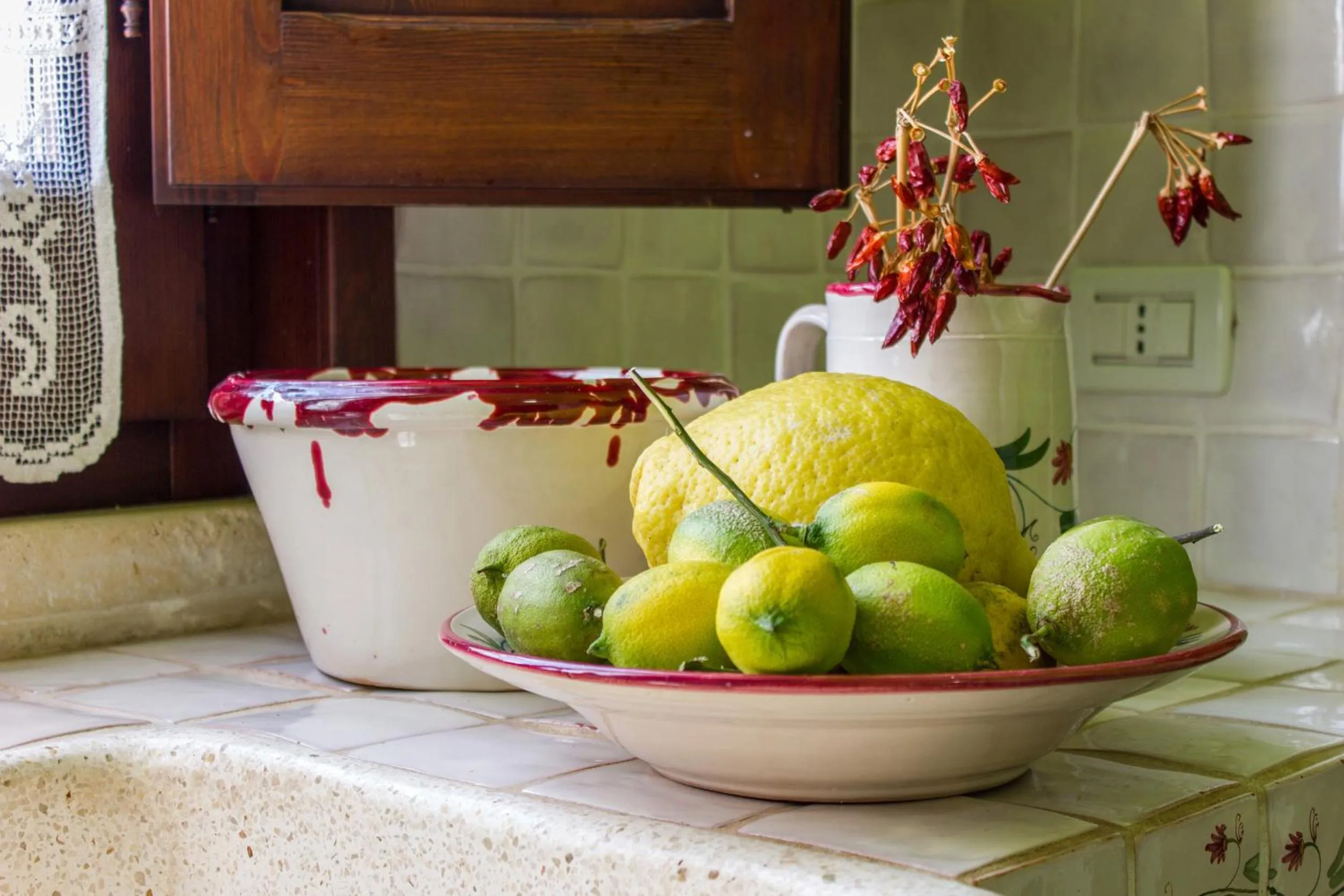 Area and facilities in Anticadimora Dei Pepe