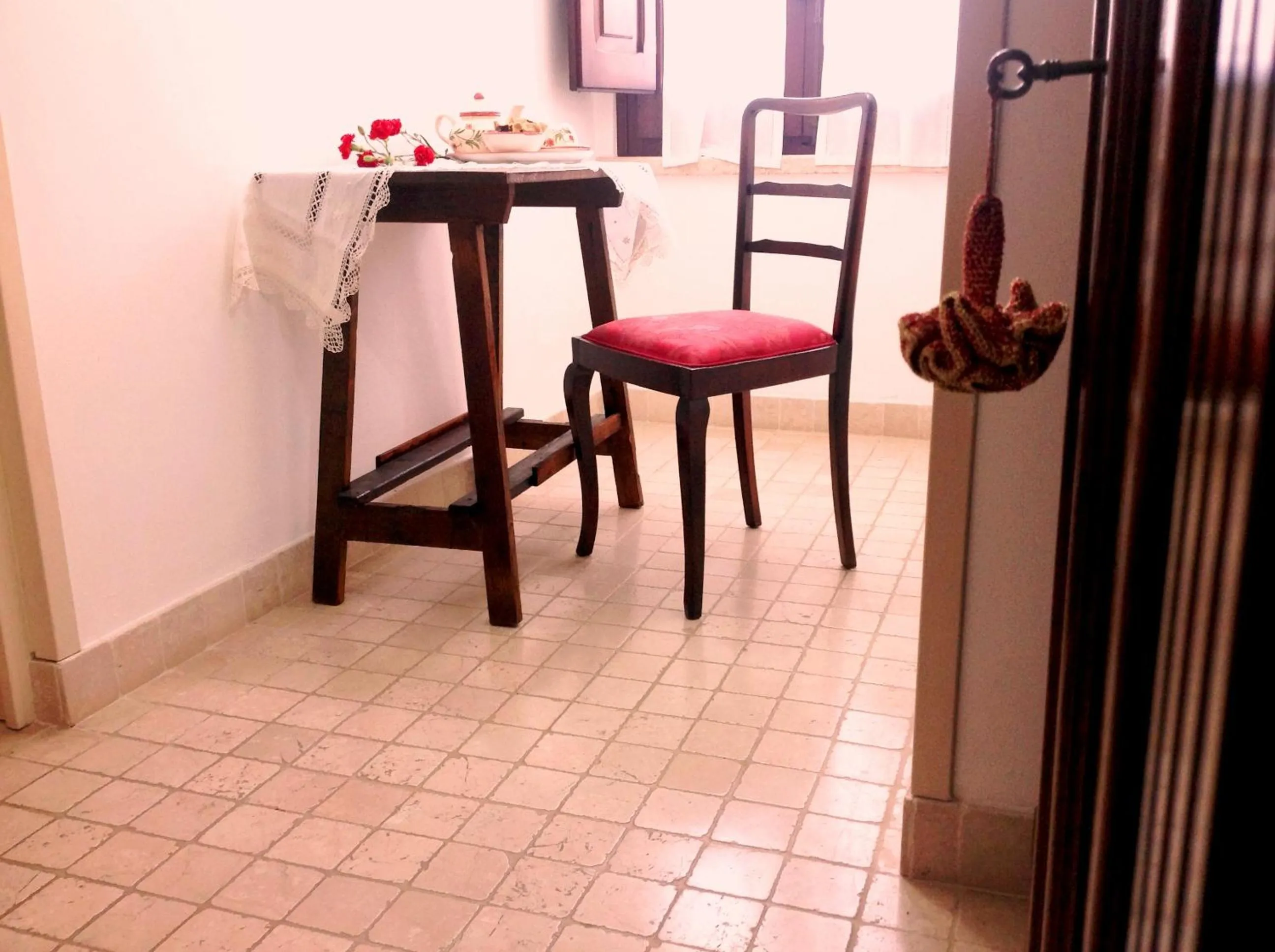 Decorative detail in Anticadimora Dei Pepe