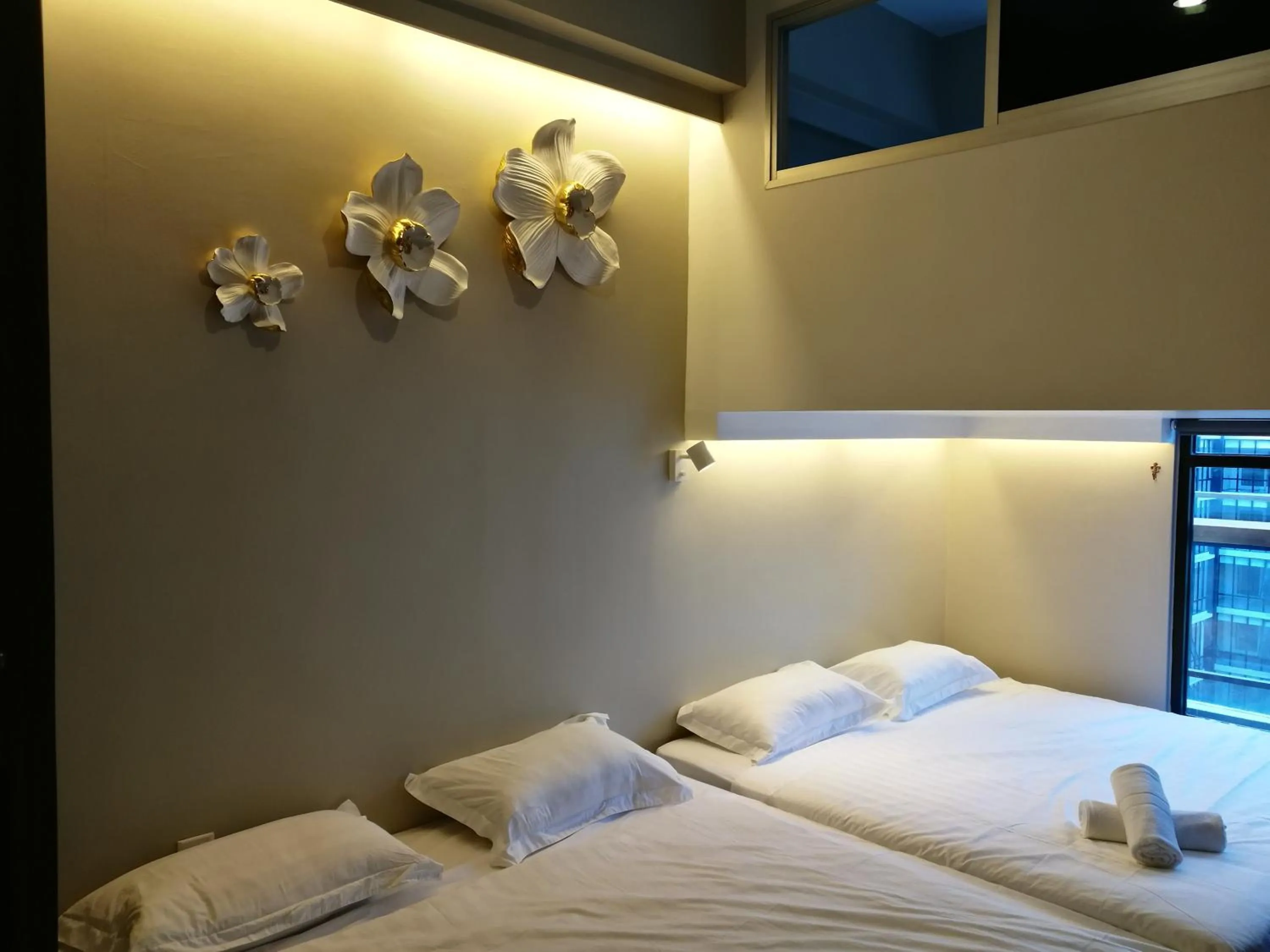 Bed in The Loft at Midhills Genting Highlands Free WiFi