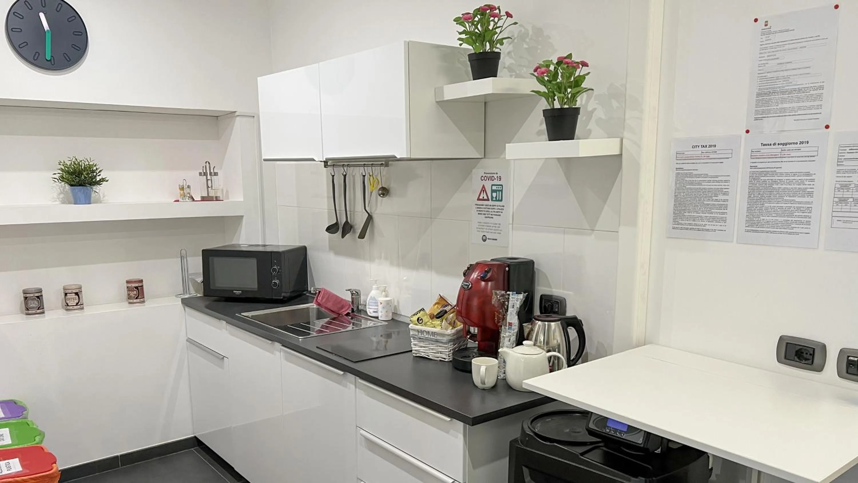 Kitchen or kitchenette in Soave Rooms