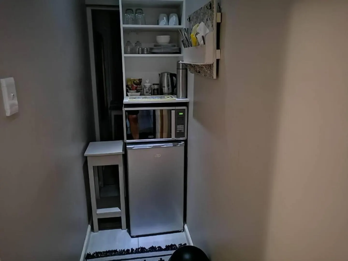 Kitchen or kitchenette in Worcester the Karoo Guest Room