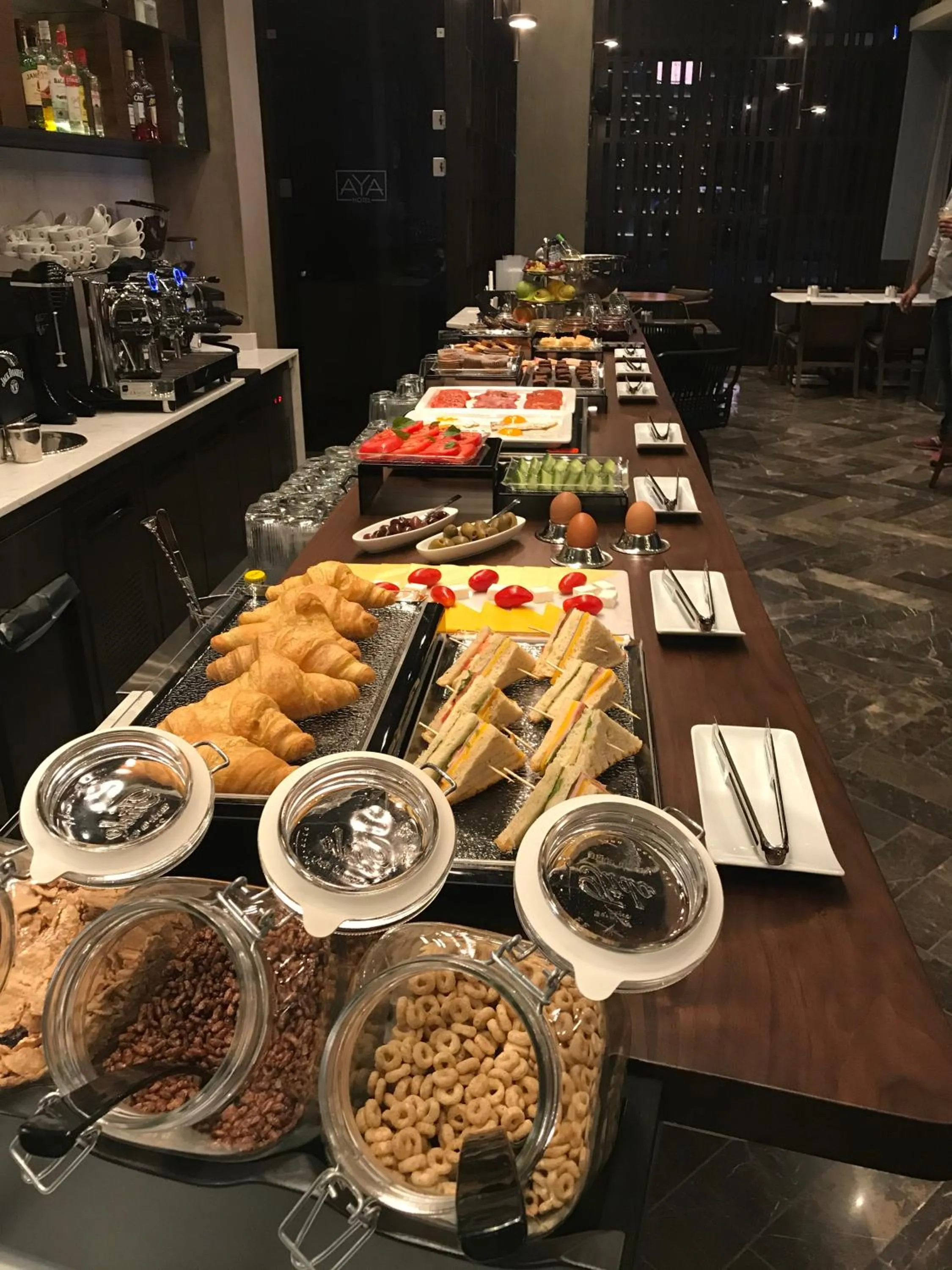 Breakfast in Aya Hotel