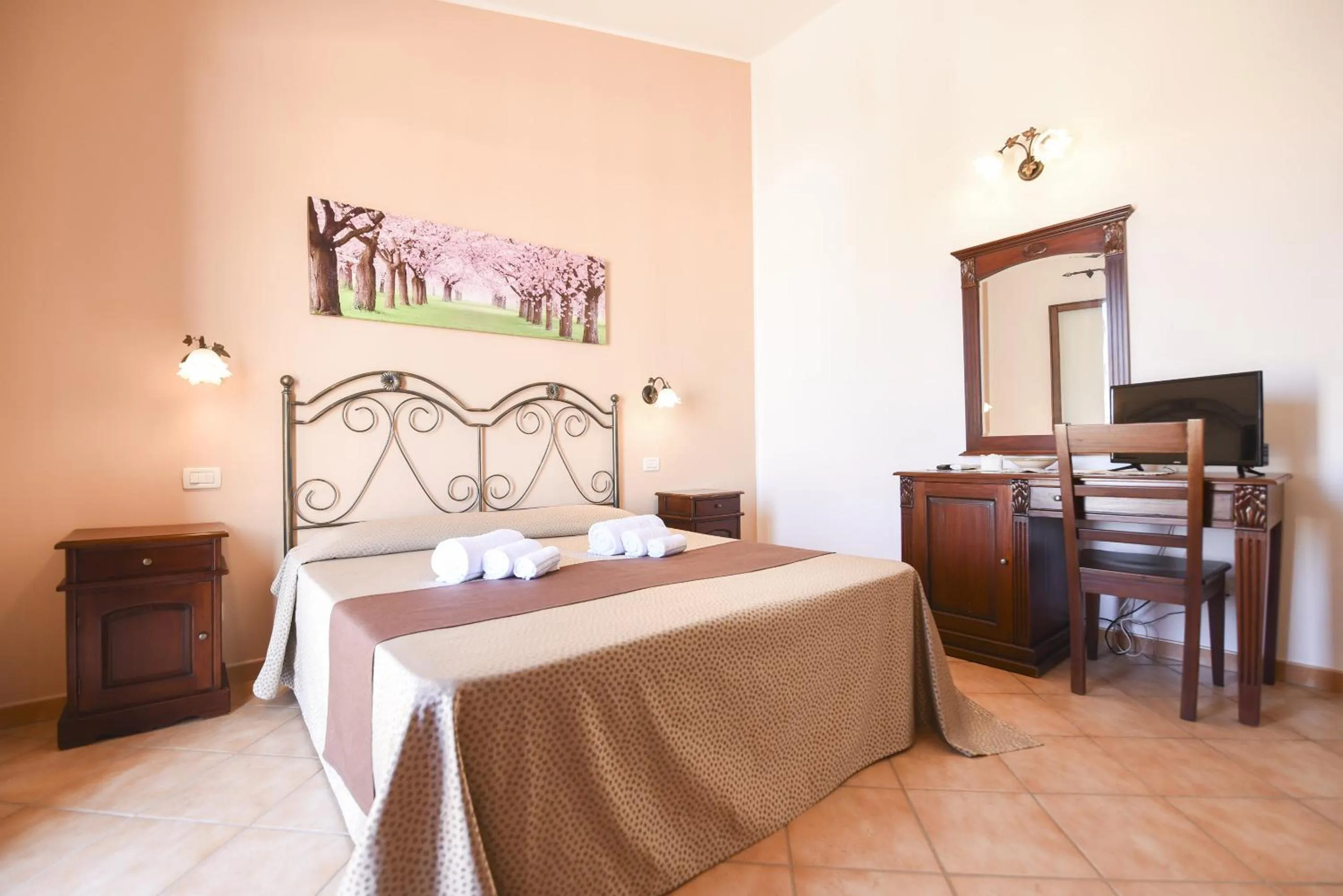 Photo of the whole room, Bed in Aurora Castelluzzo