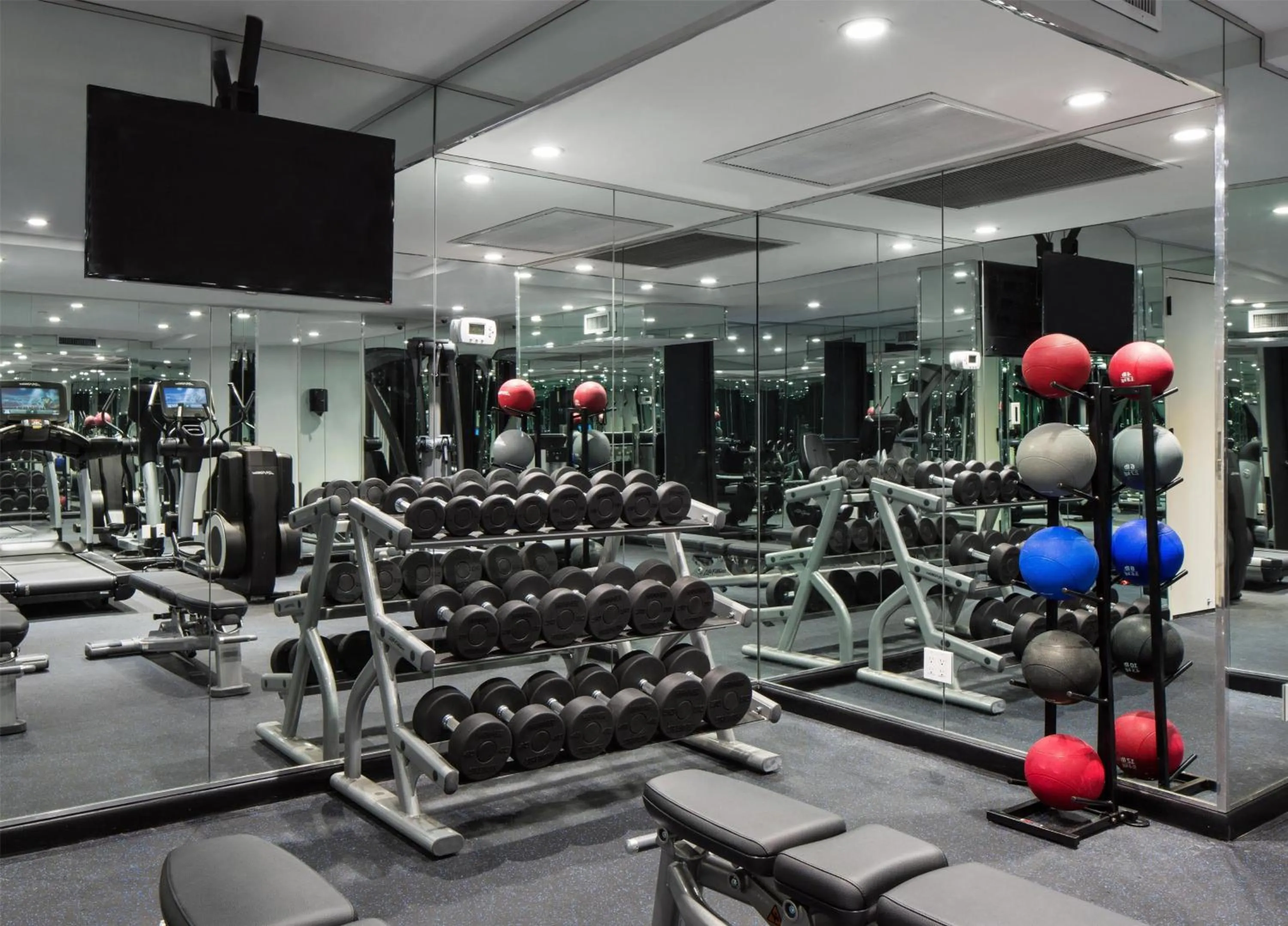 Fitness centre/facilities in The Time New York, part of JdV by Hyatt